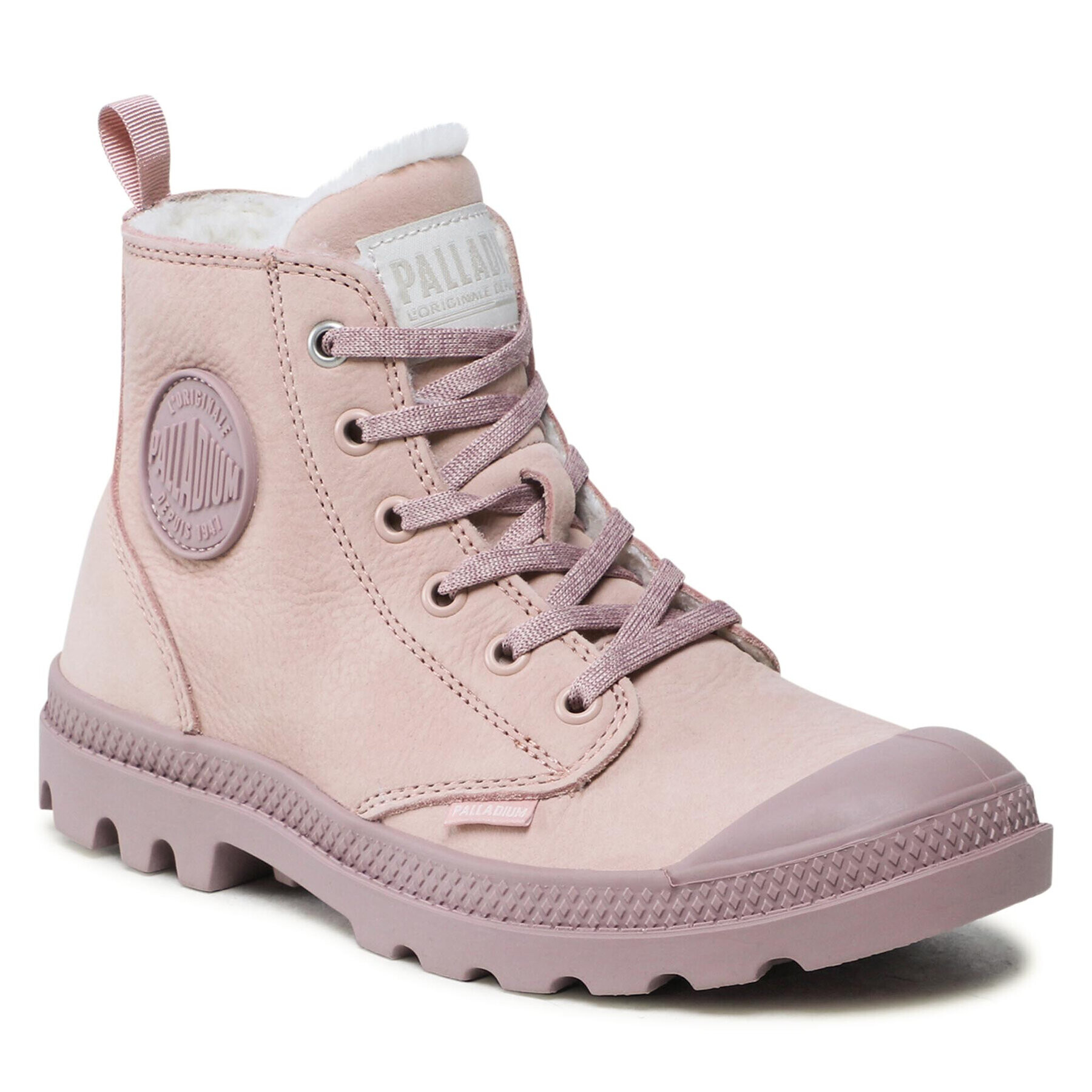 Palladium Pohodni čevlji Pampa Hi Zip Wl 95982-671-M Roza - Pepit.si