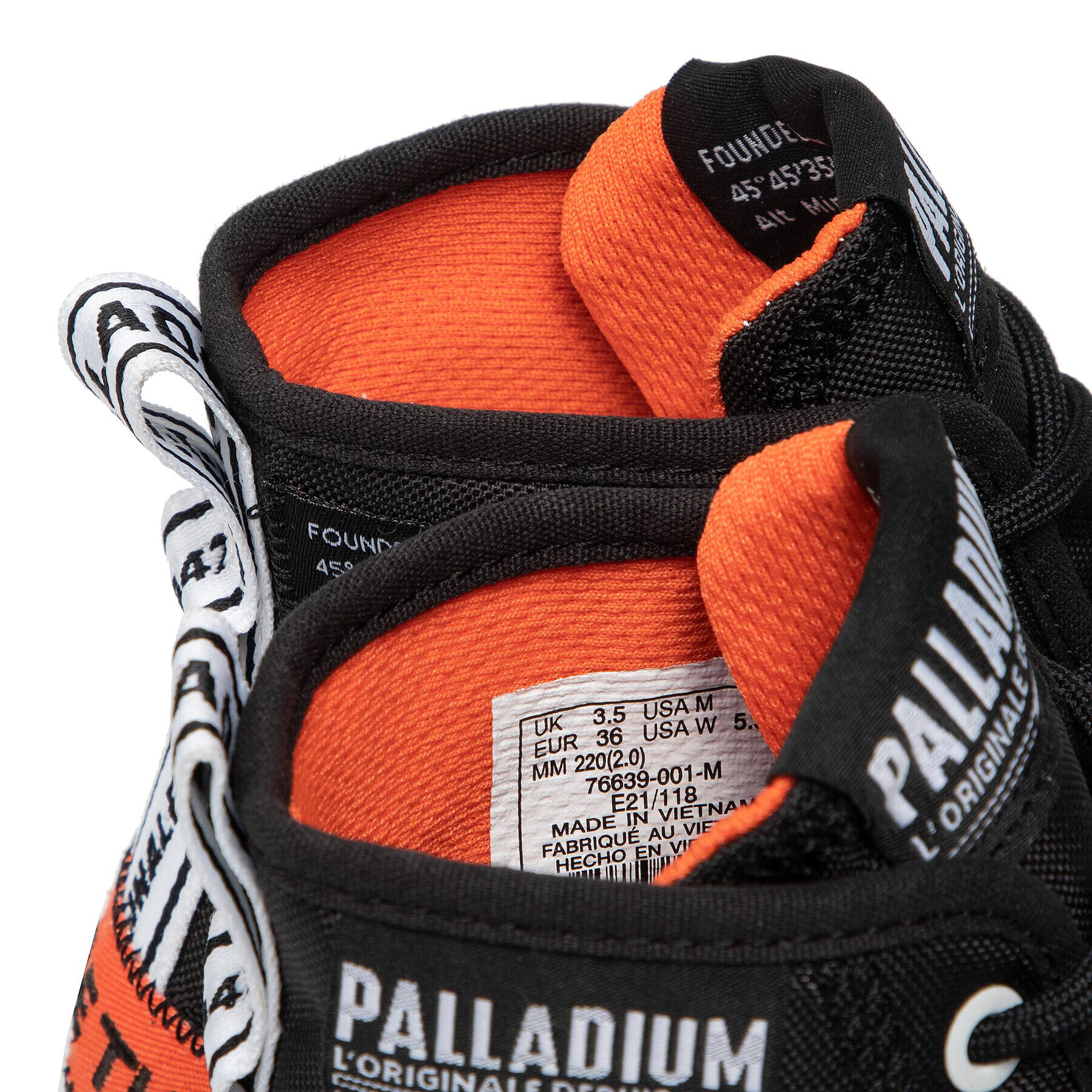 Palladium Pohodni čevlji Pampa Lite Overlab 76639-001-M Črna - Pepit.si