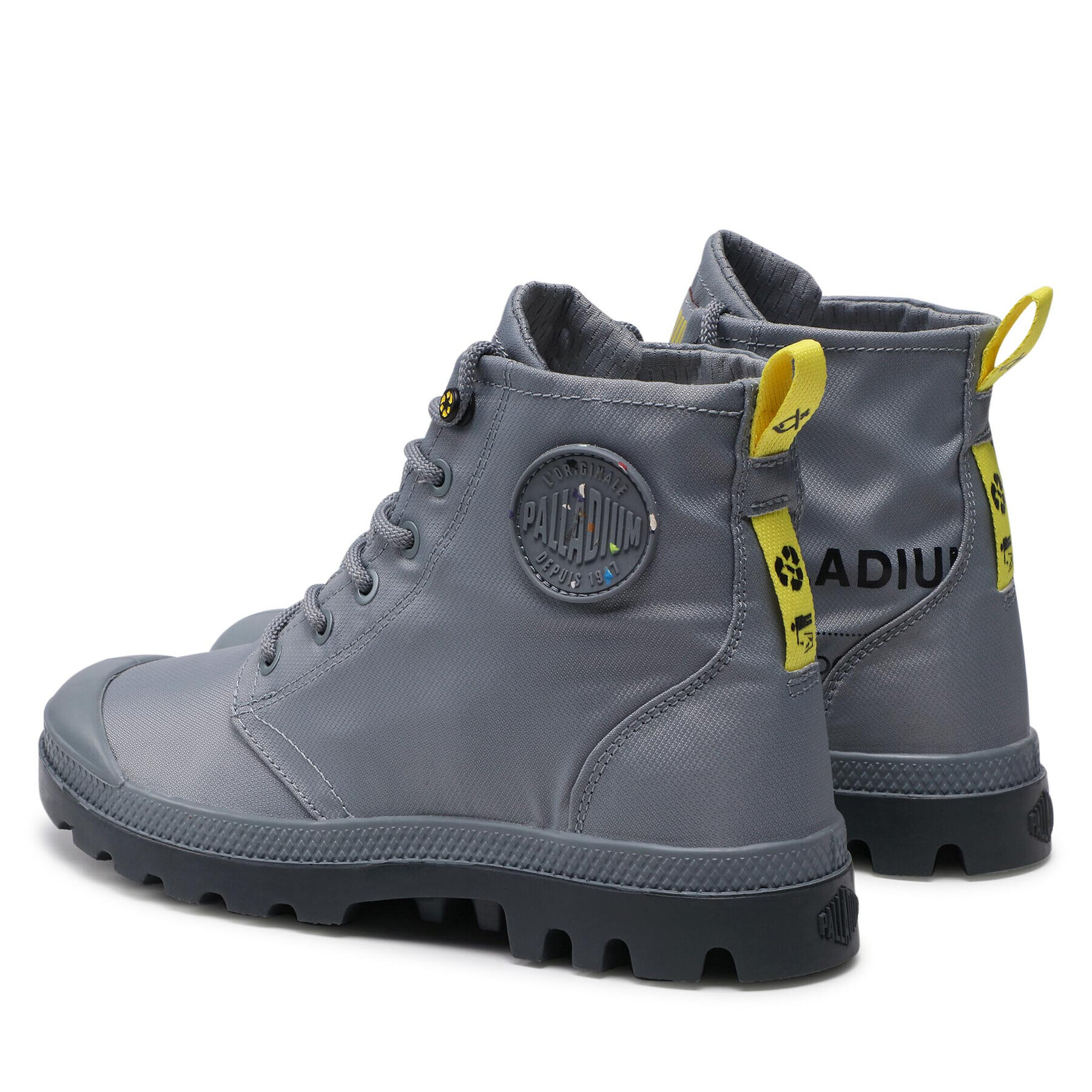 Palladium Pohodni čevlji Pampa Rcycl Wp+ 2 77233-072-M Siva - Pepit.si