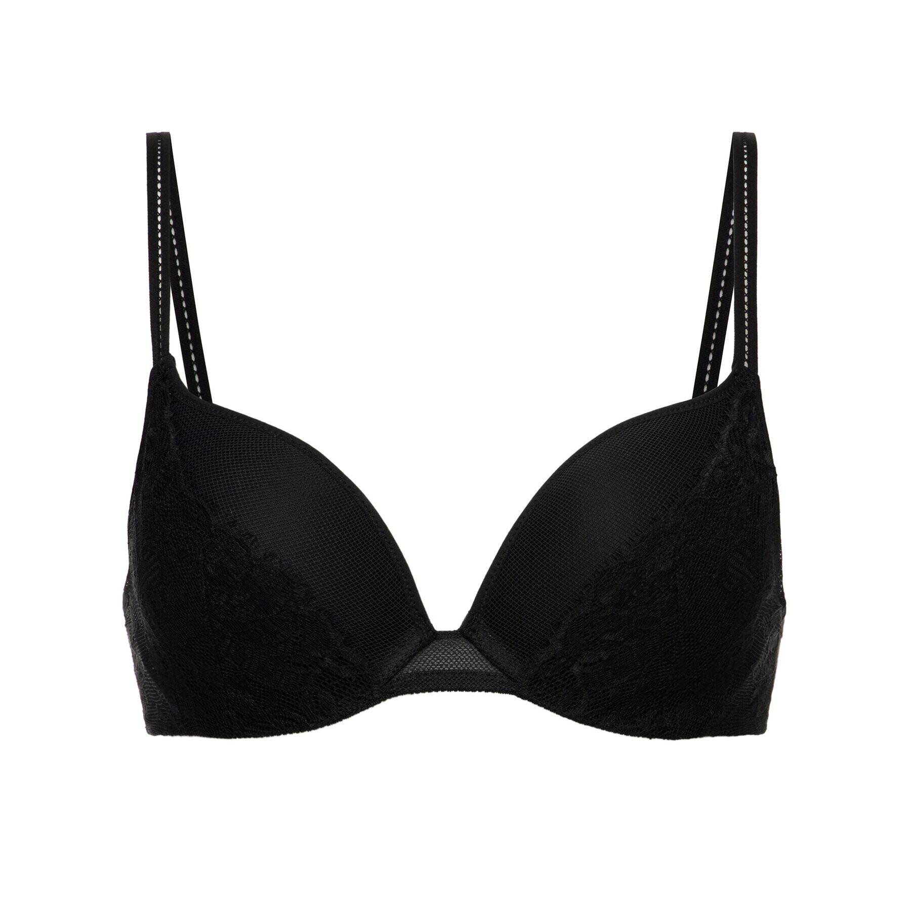 Passionata by Chantelle Push-Up nedrček Camden P42C20 Črna - Pepit.si