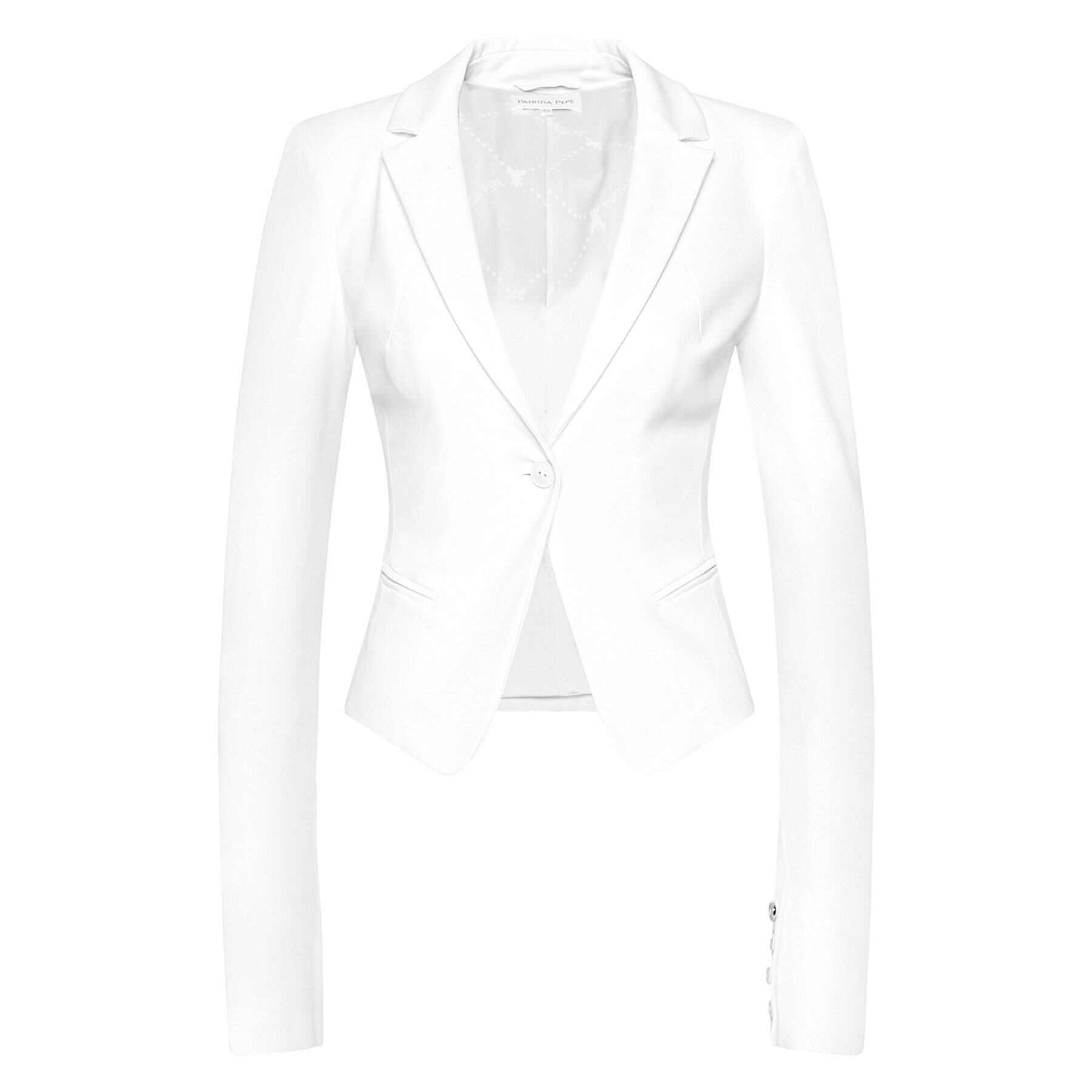 Patrizia Pepe Blazer CSA501/AQ39-W146 Bela Slim Fit - Pepit.si