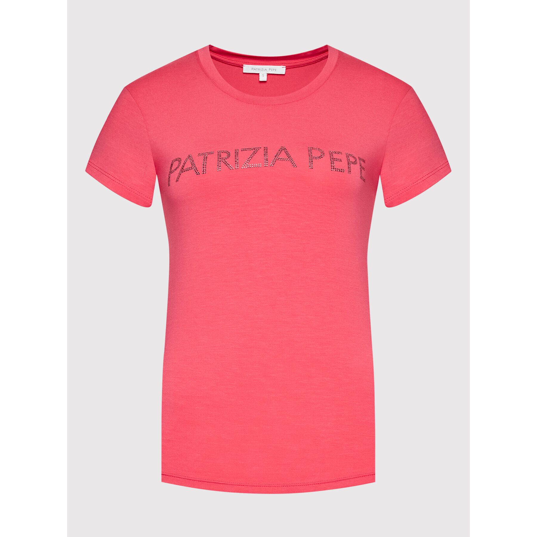 Patrizia Pepe Majica 8M1419/J013-R748 Roza Regular Fit - Pepit.si