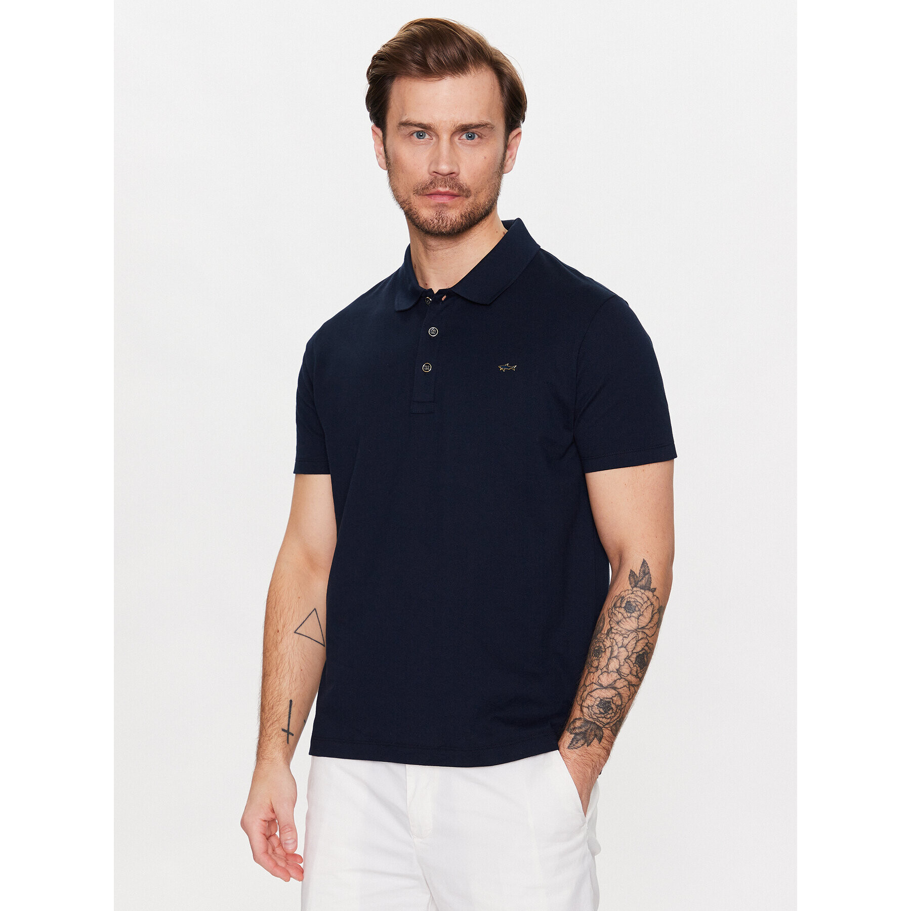 Paul&Shark Polo majica 21411245 Mornarsko modra Regular Fit - Pepit.si