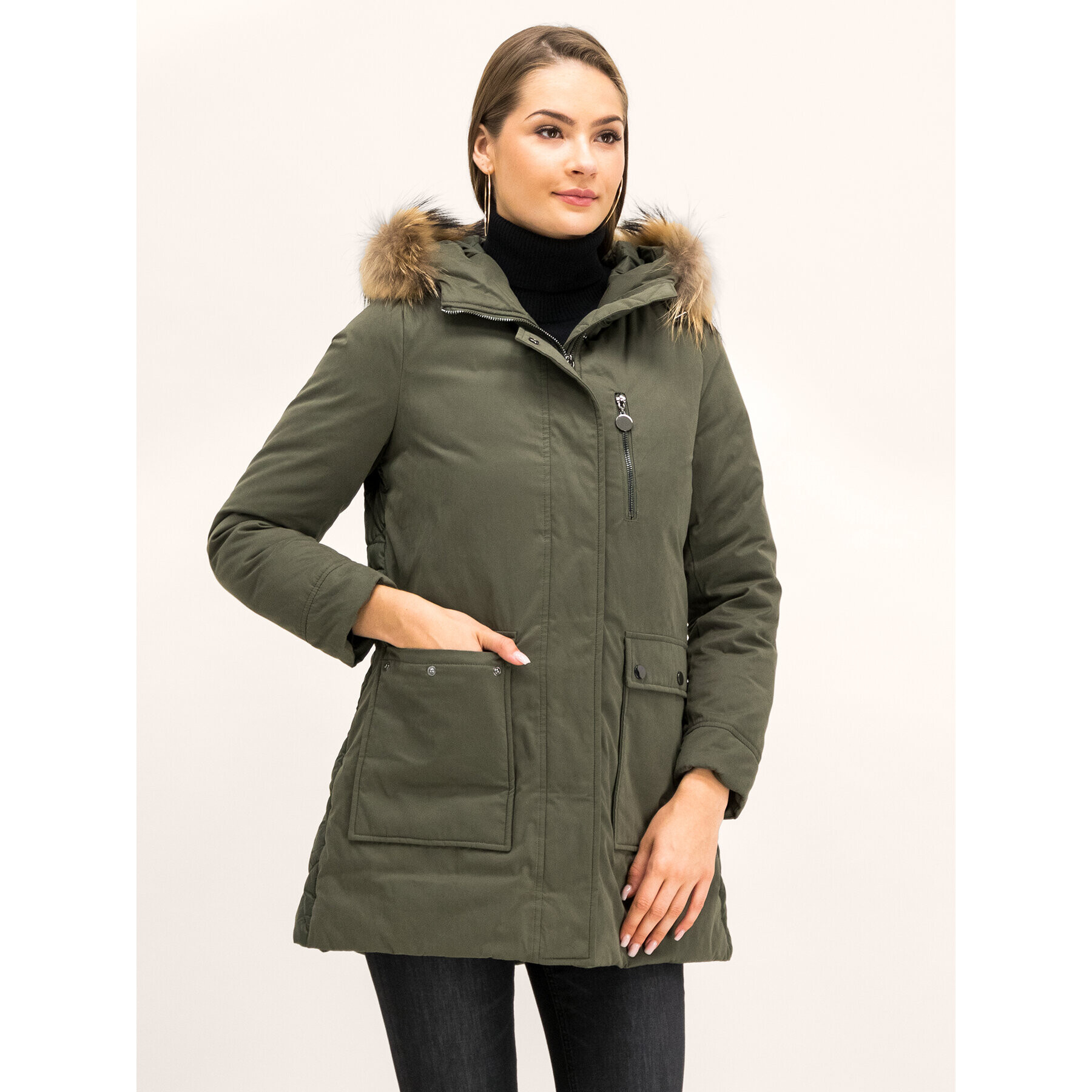 Pennyblack Parka Agile 30245019 Zelena Regular Fit - Pepit.si