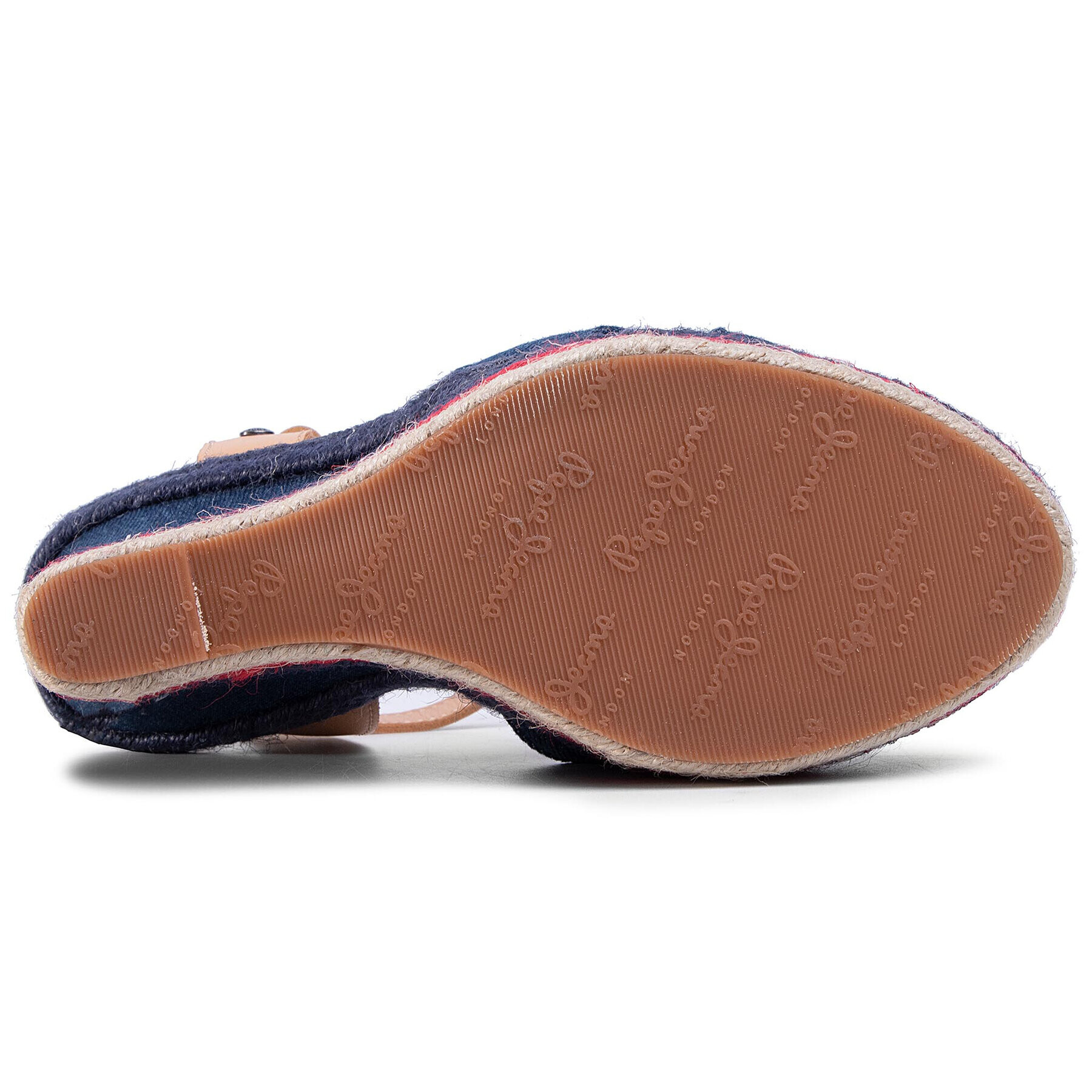 Pepe Jeans Espadrile Ohara Jeans PLS90458 Mornarsko modra - Pepit.si