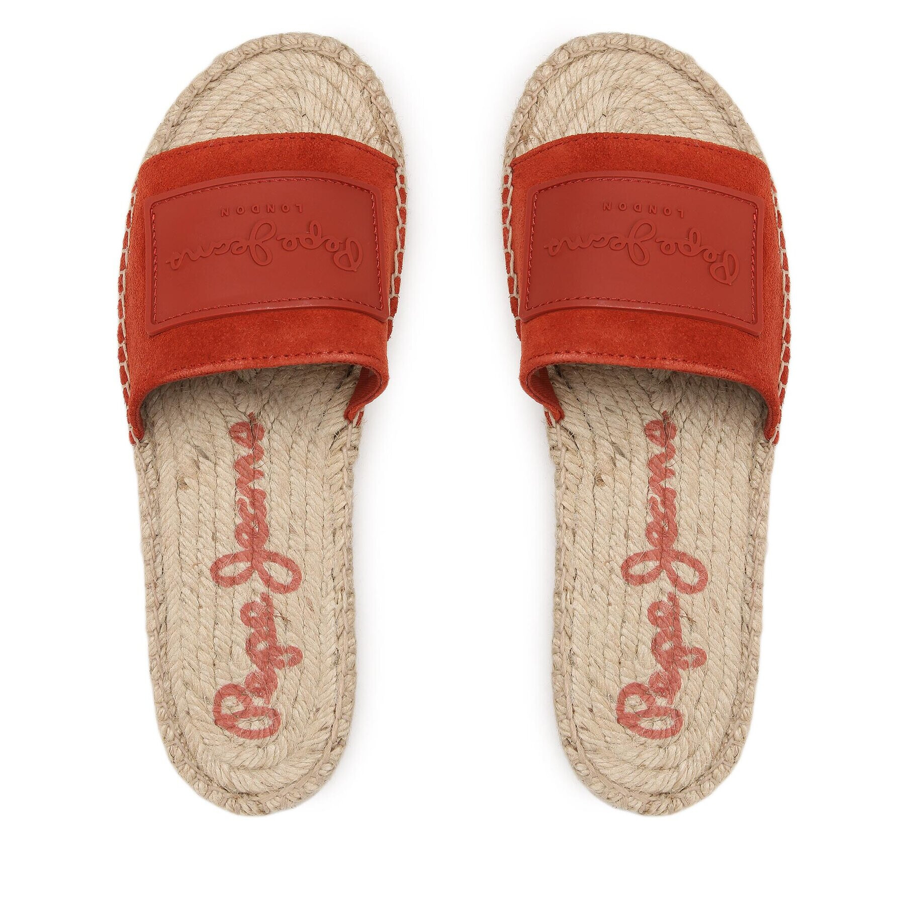 Pepe Jeans Espadrile Siva Berry PLS90583 Koral - Pepit.si