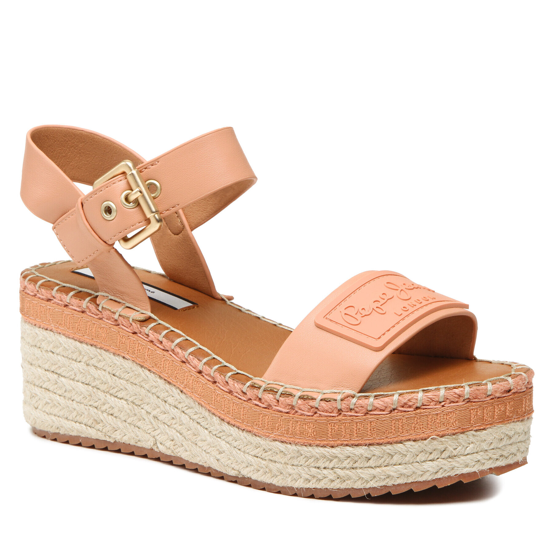 Pepe Jeans Espadrile Witney Brand PLS90576 Roza - Pepit.si