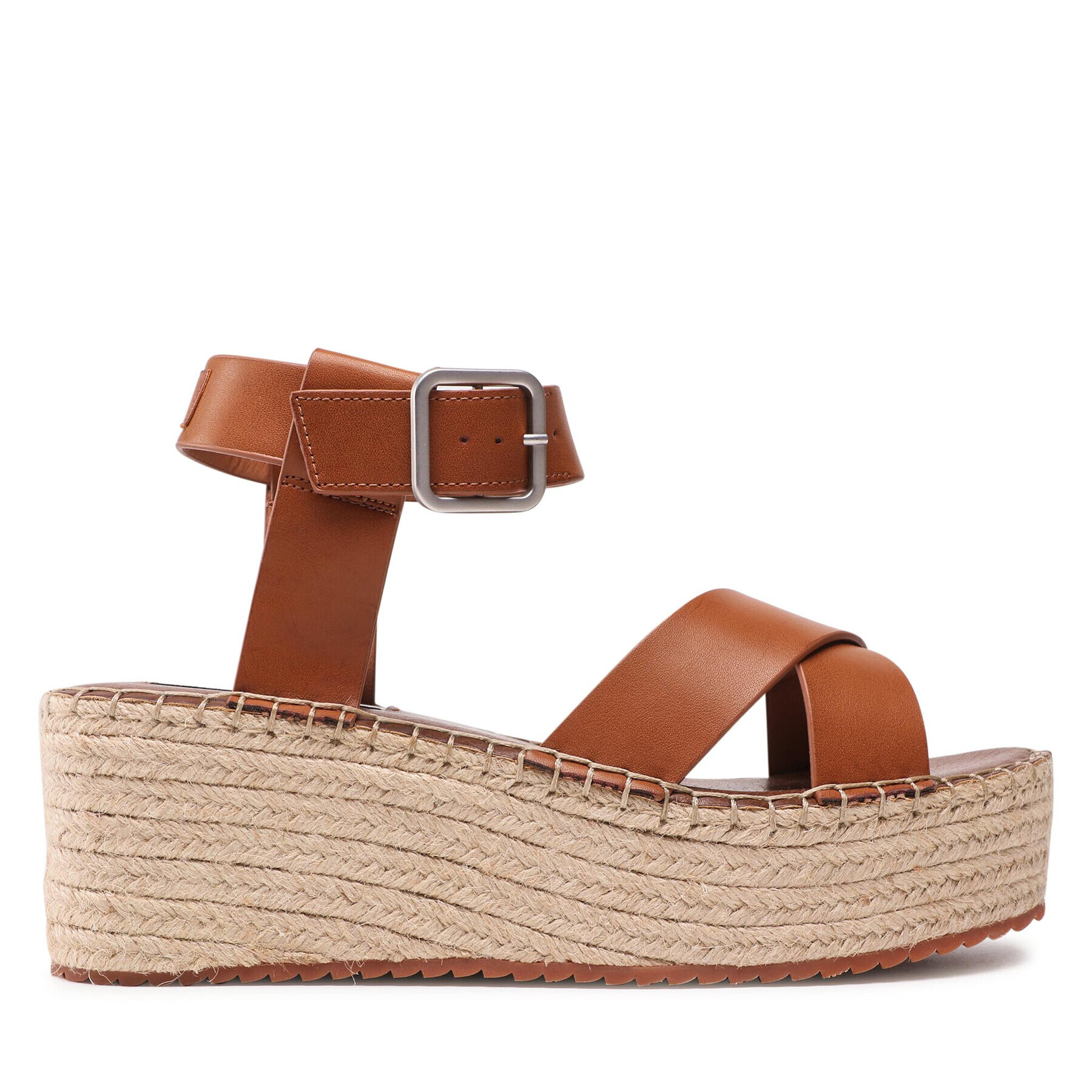 Pepe Jeans Espadrile Witney Ella PLS90490 Rjava - Pepit.si