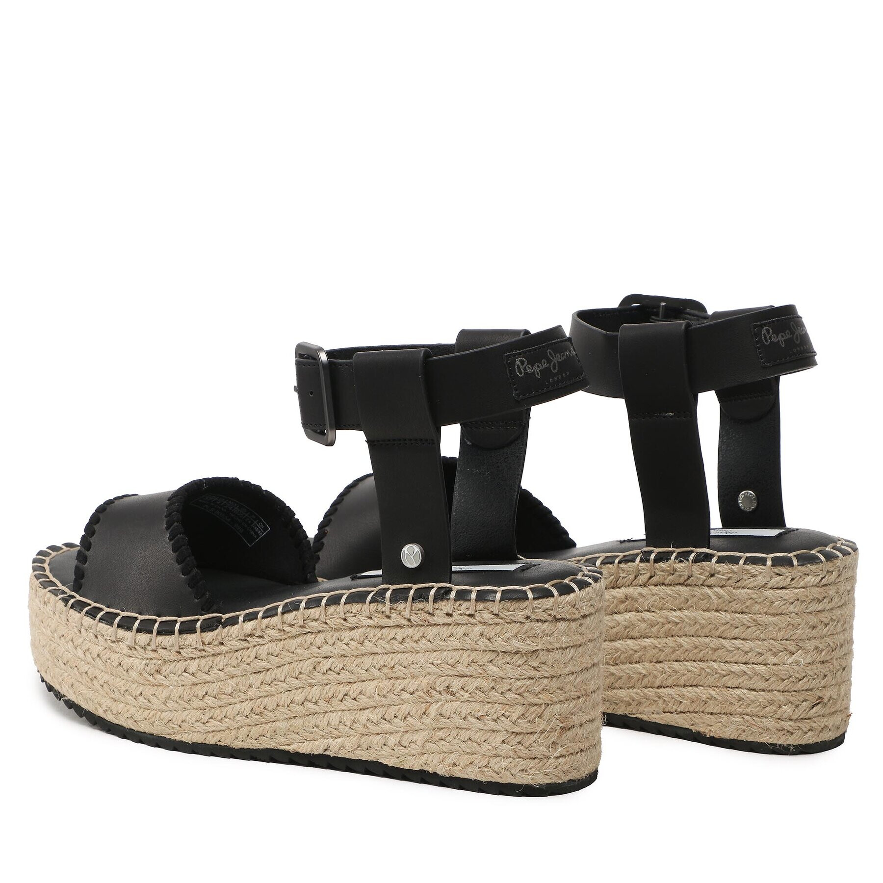 Pepe Jeans Espadrile Witney Indie PLS90554 Črna - Pepit.si