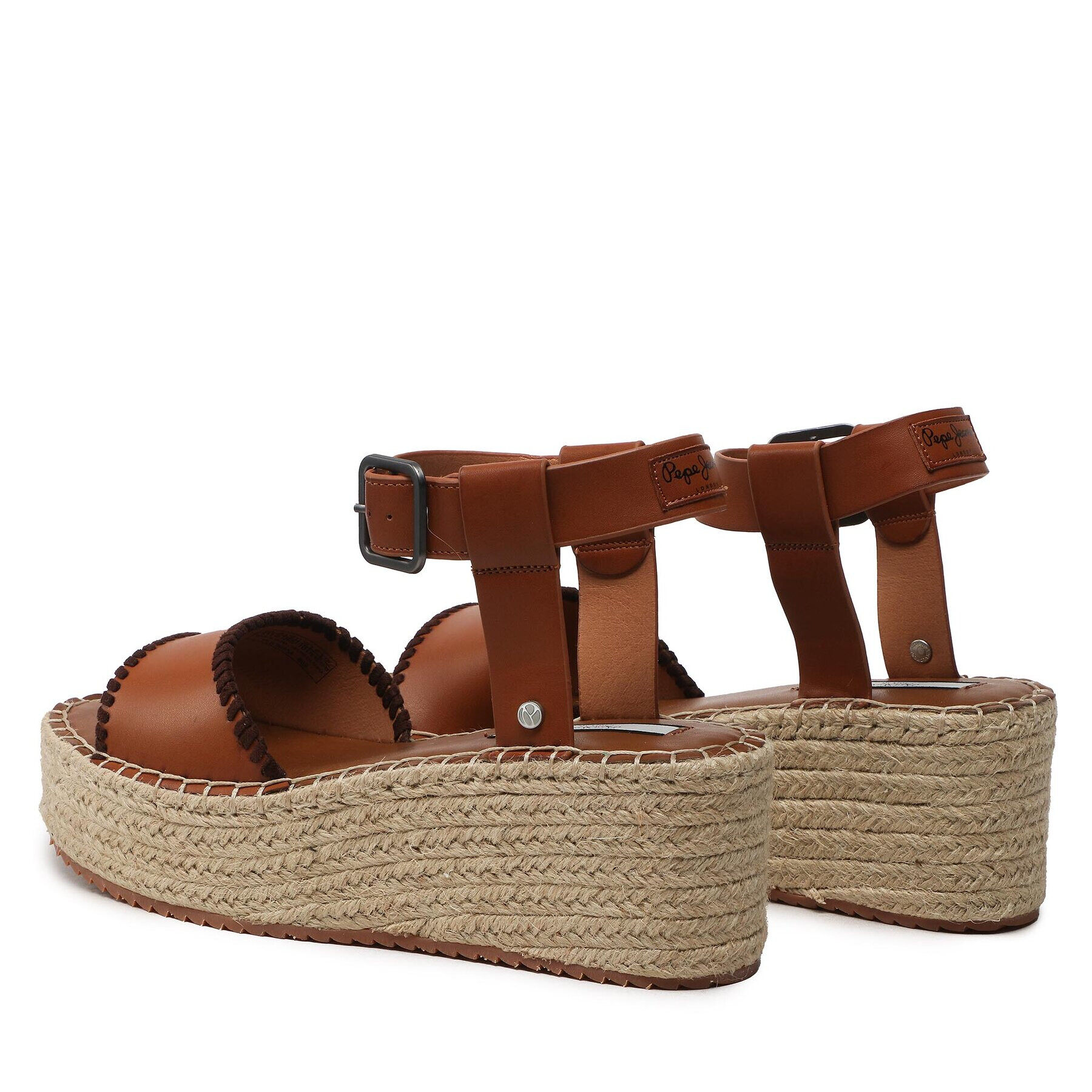 Pepe Jeans Espadrile Witney Indie PLS90554 Rjava - Pepit.si