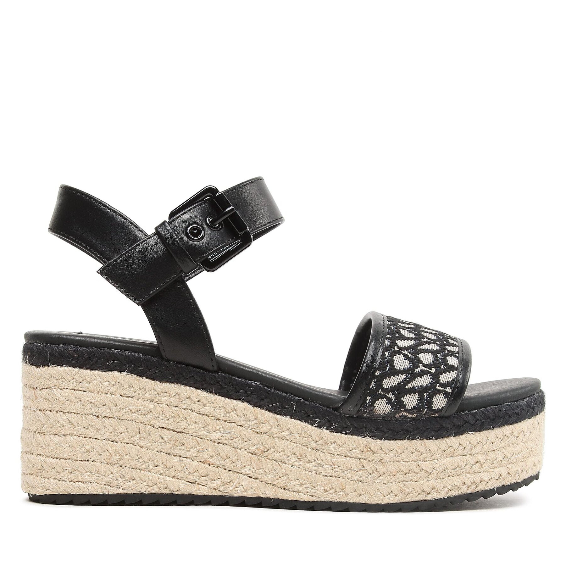 Pepe Jeans Espadrile Witney Jacquard PLS90594 Črna - Pepit.si