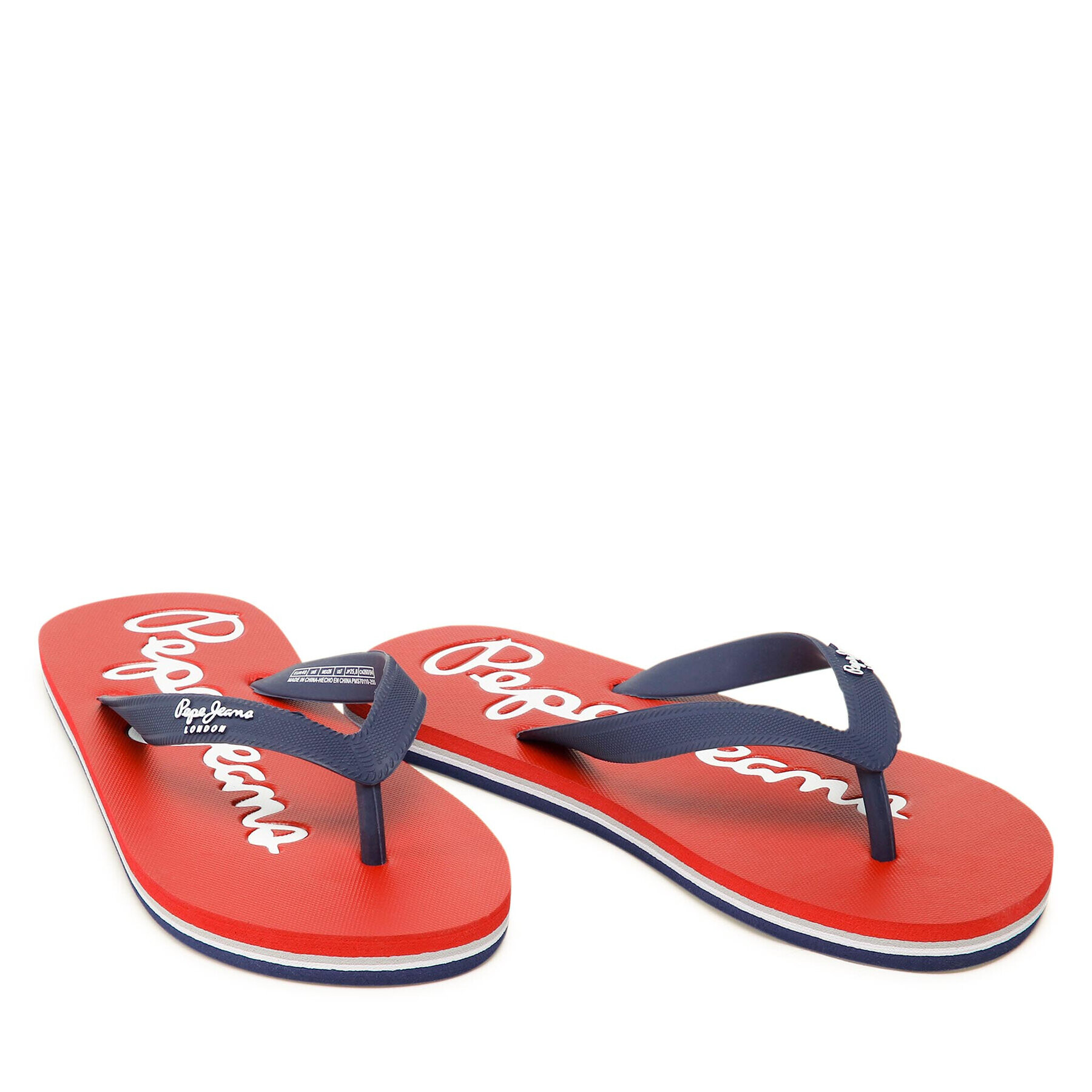 Pepe Jeans Japonke Bat Beach Brand M PMS70110 Mornarsko modra - Pepit.si