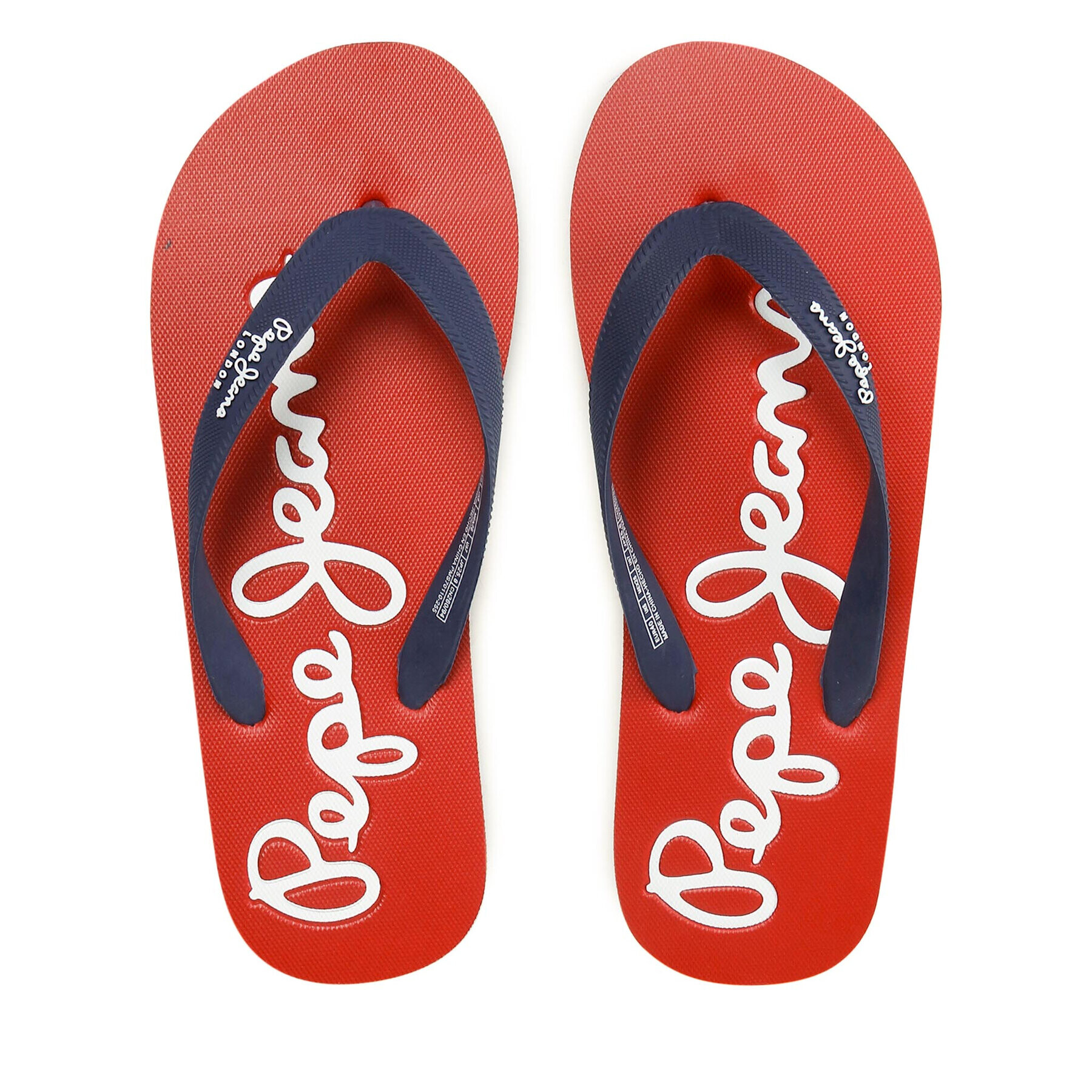 Pepe Jeans Japonke Bat Beach Brand M PMS70110 Mornarsko modra - Pepit.si