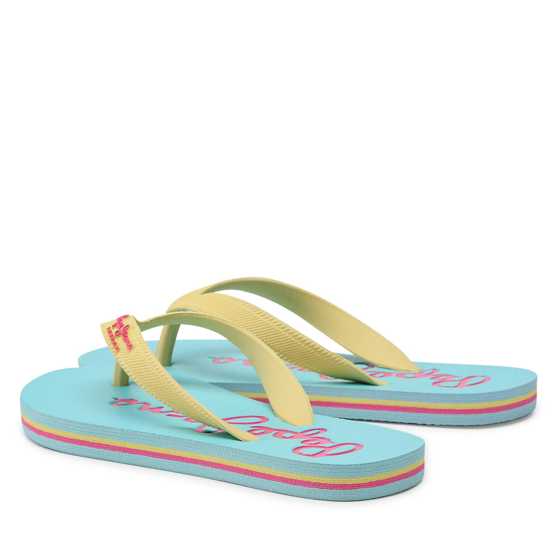 Pepe Jeans Japonke Bay Beach Brand G PGS70048 Rumena - Pepit.si