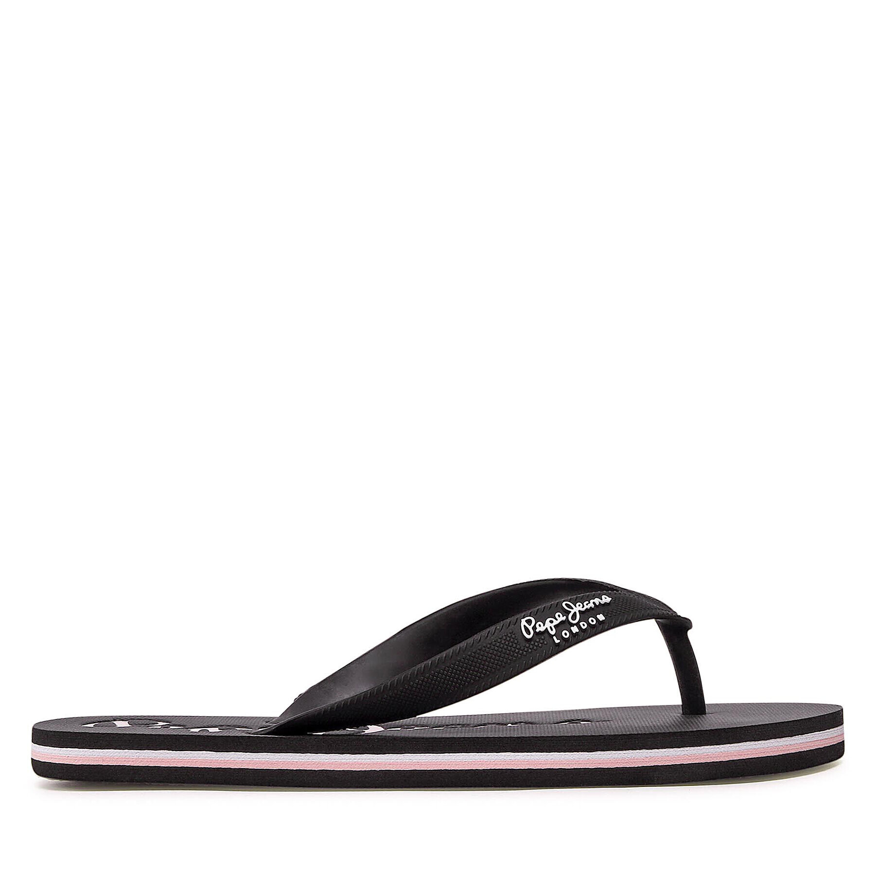 Pepe Jeans Japonke Bay Beach Brand W PLS70124 Črna - Pepit.si