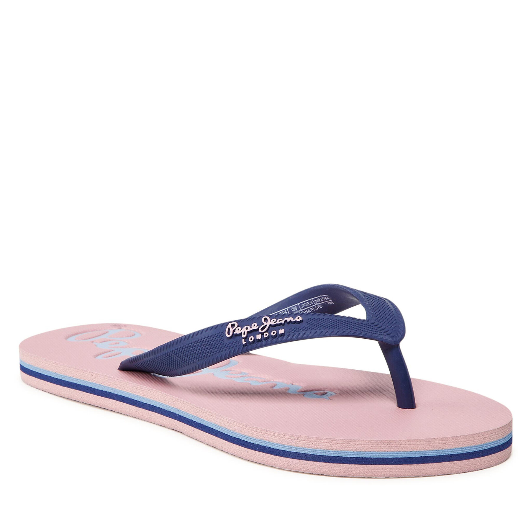 Pepe Jeans Japonke Bay Beach Brand W PLS70124 Mornarsko modra - Pepit.si