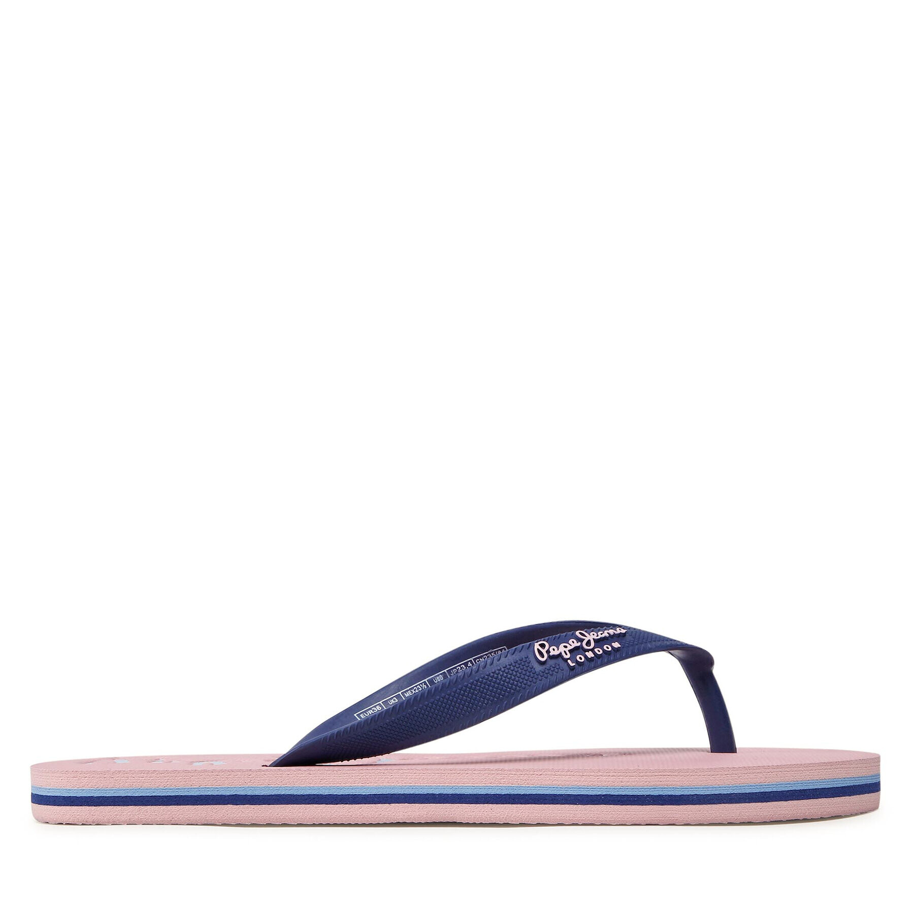 Pepe Jeans Japonke Bay Beach Brand W PLS70124 Mornarsko modra - Pepit.si