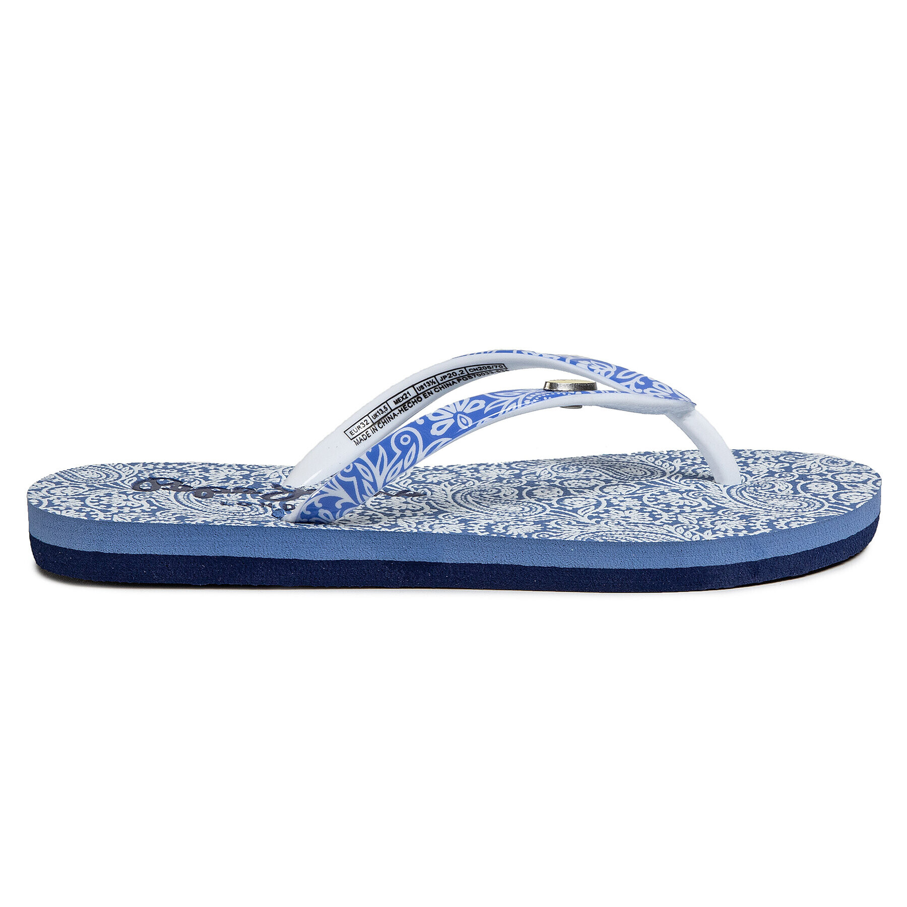 Pepe Jeans Japonke Beach All Over PGS70033 Modra - Pepit.si