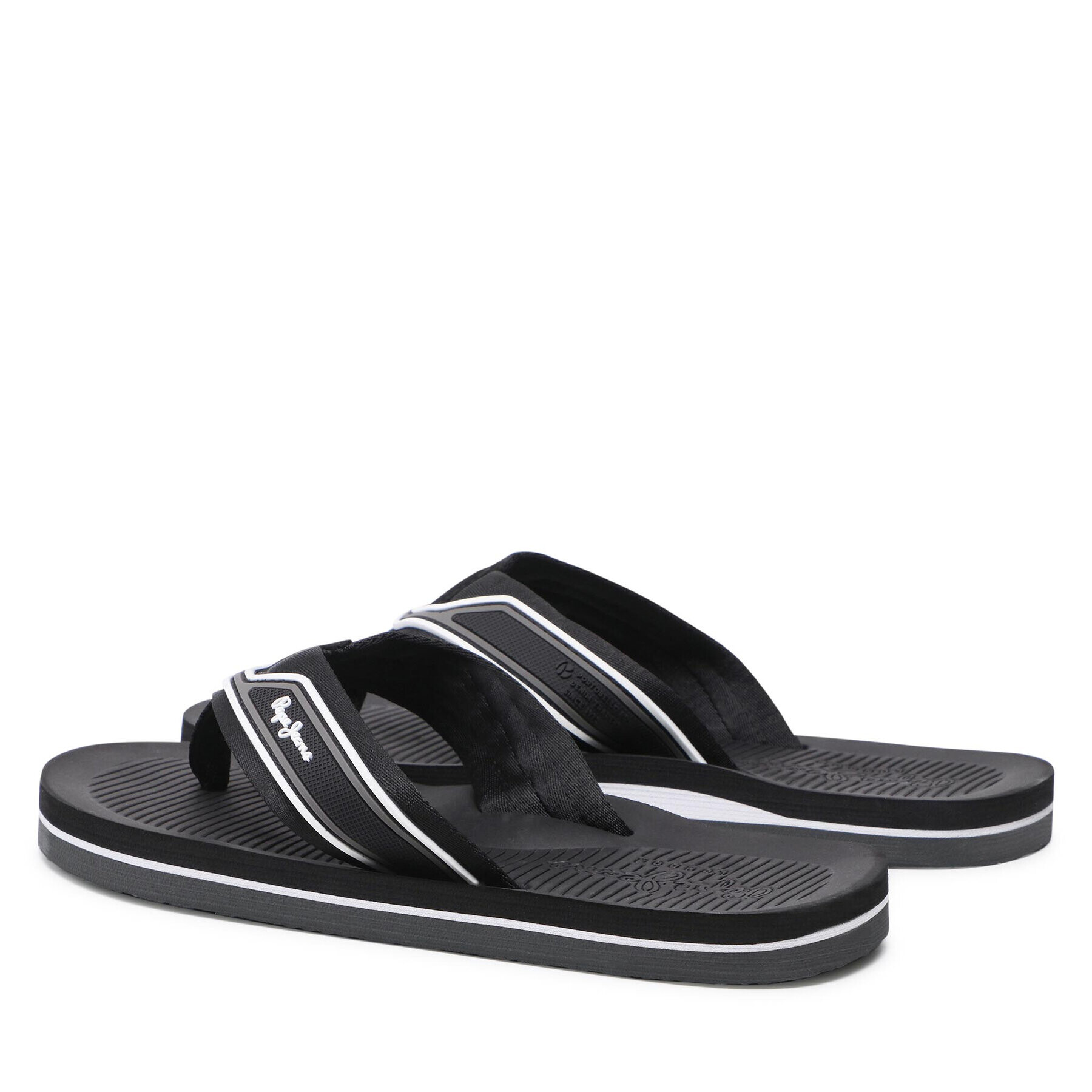 Pepe Jeans Japonke South Beach 2.0 PMS70109 Črna - Pepit.si