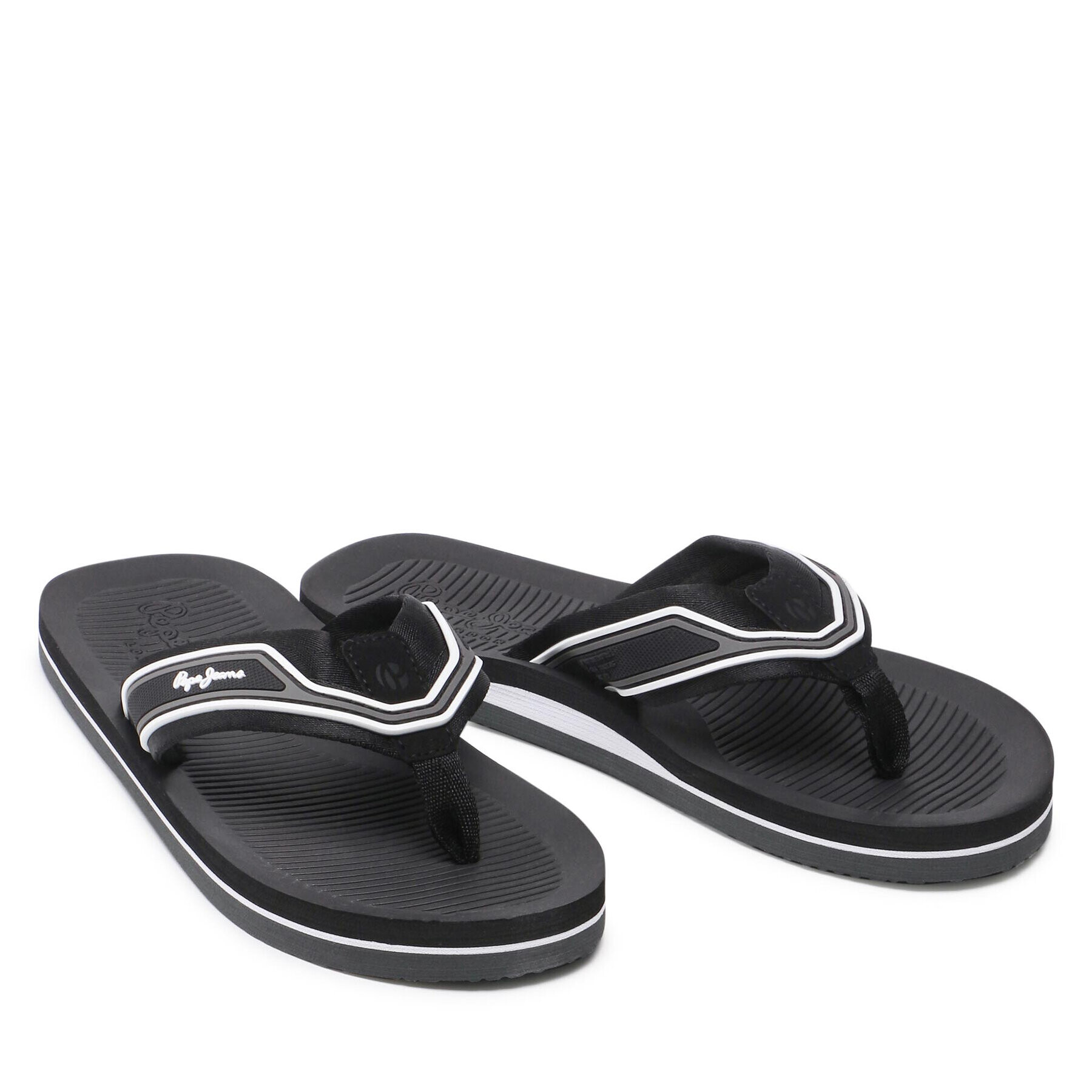 Pepe Jeans Japonke South Beach 2.0 PMS70109 Črna - Pepit.si