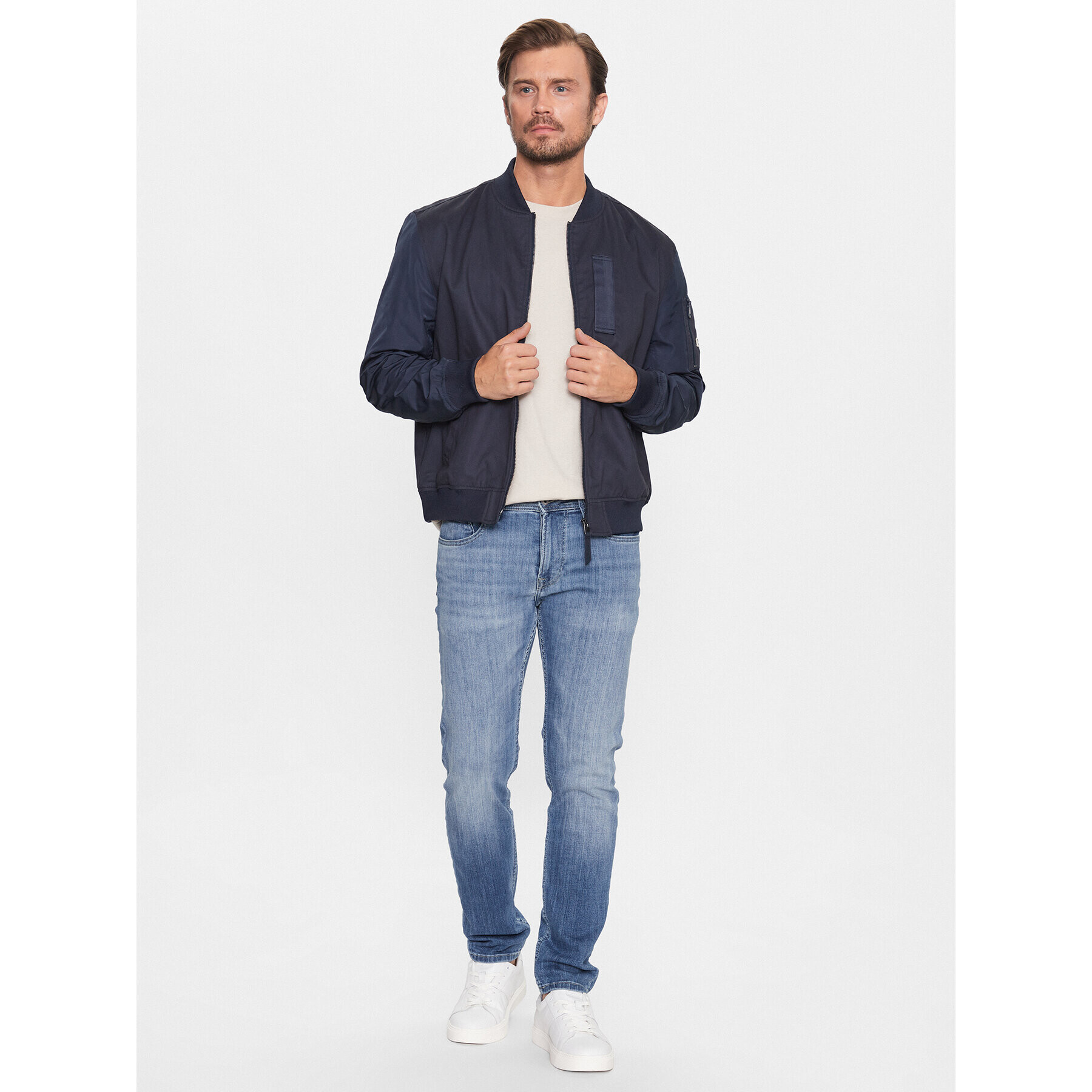 Pepe Jeans Jeans hlače PM206323GX2 Mornarsko modra Regular Fit - Pepit.si