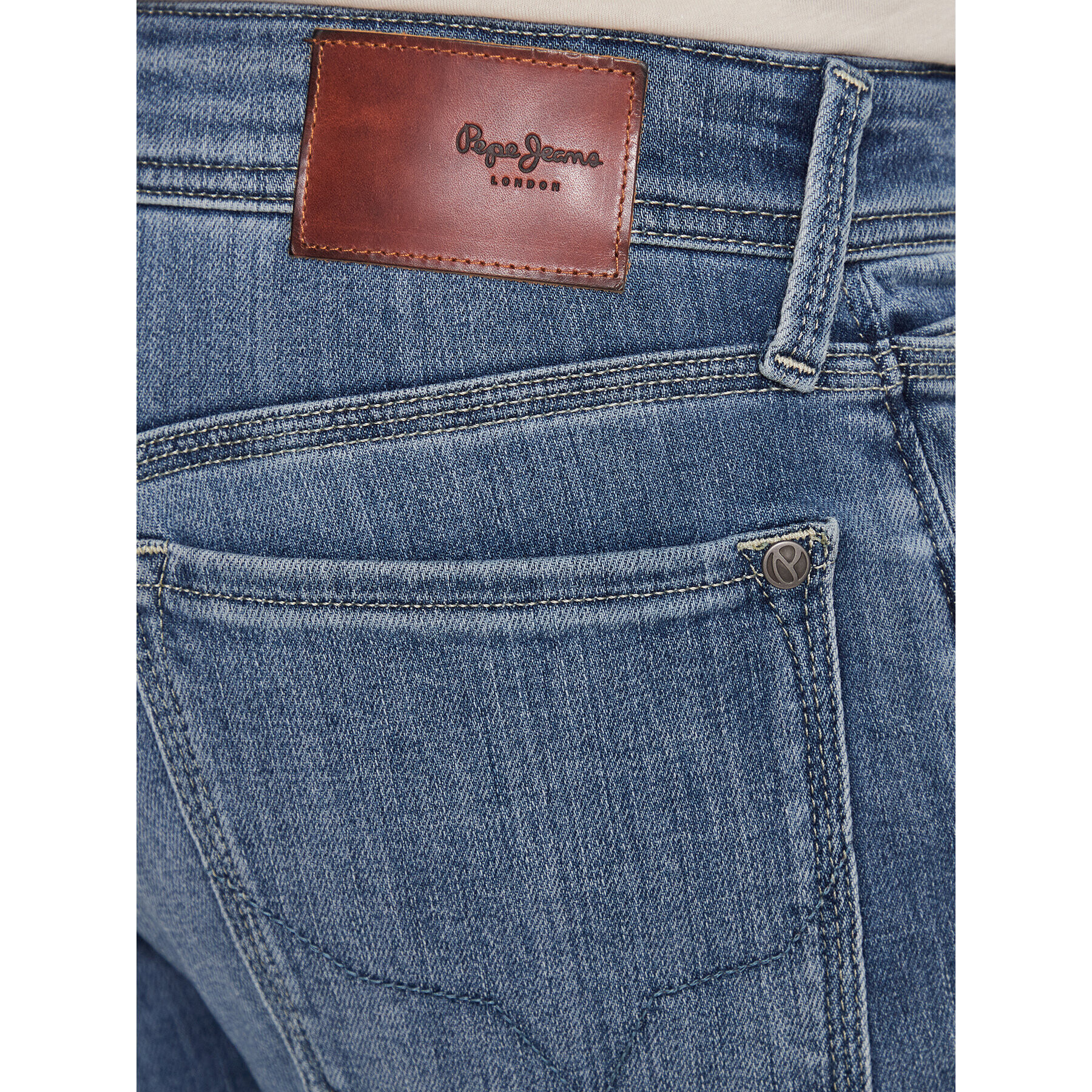 Pepe Jeans Jeans hlače PM206323GX2 Mornarsko modra Regular Fit - Pepit.si