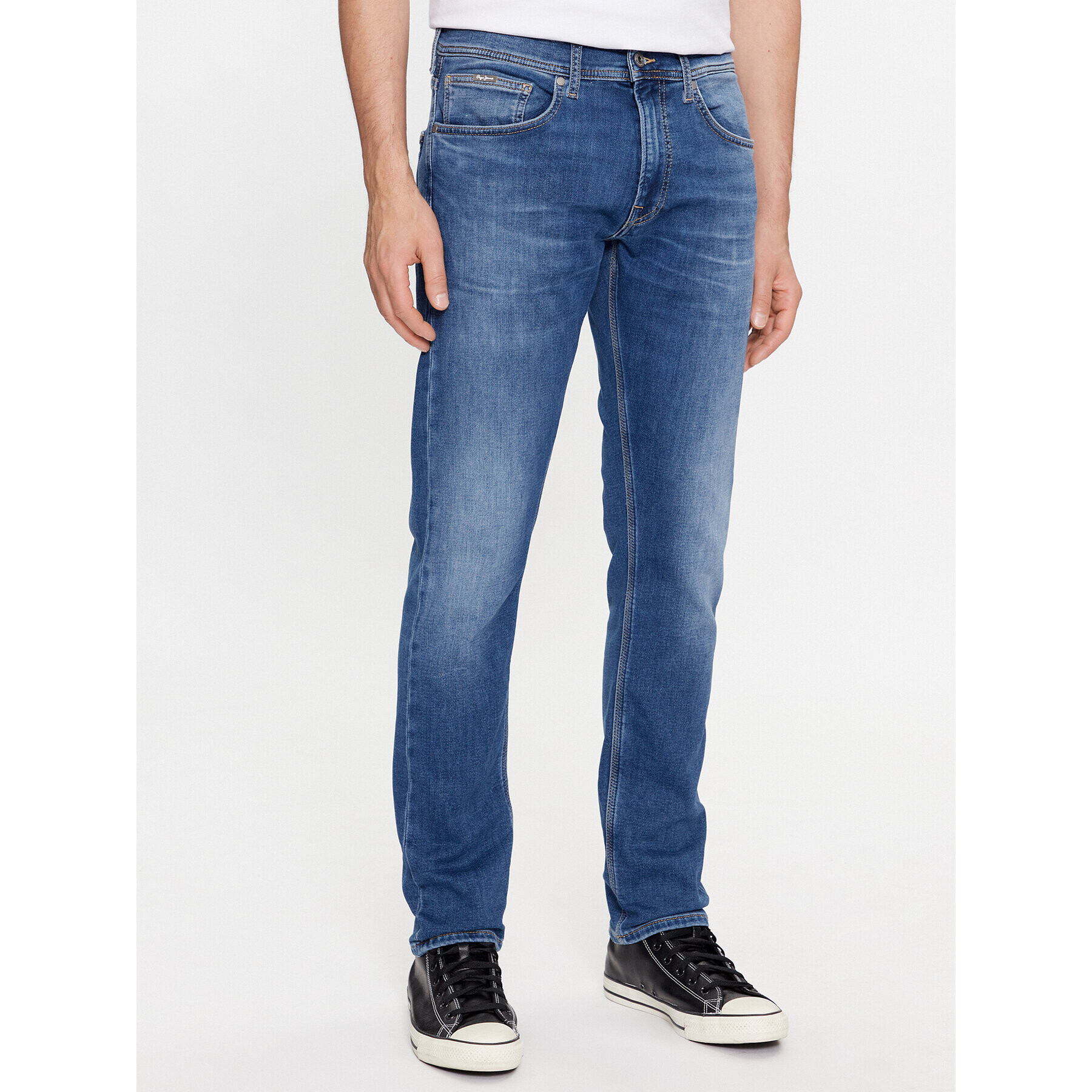 Pepe Jeans Jeans hlače PM207389 Modra Slim Fit - Pepit.si