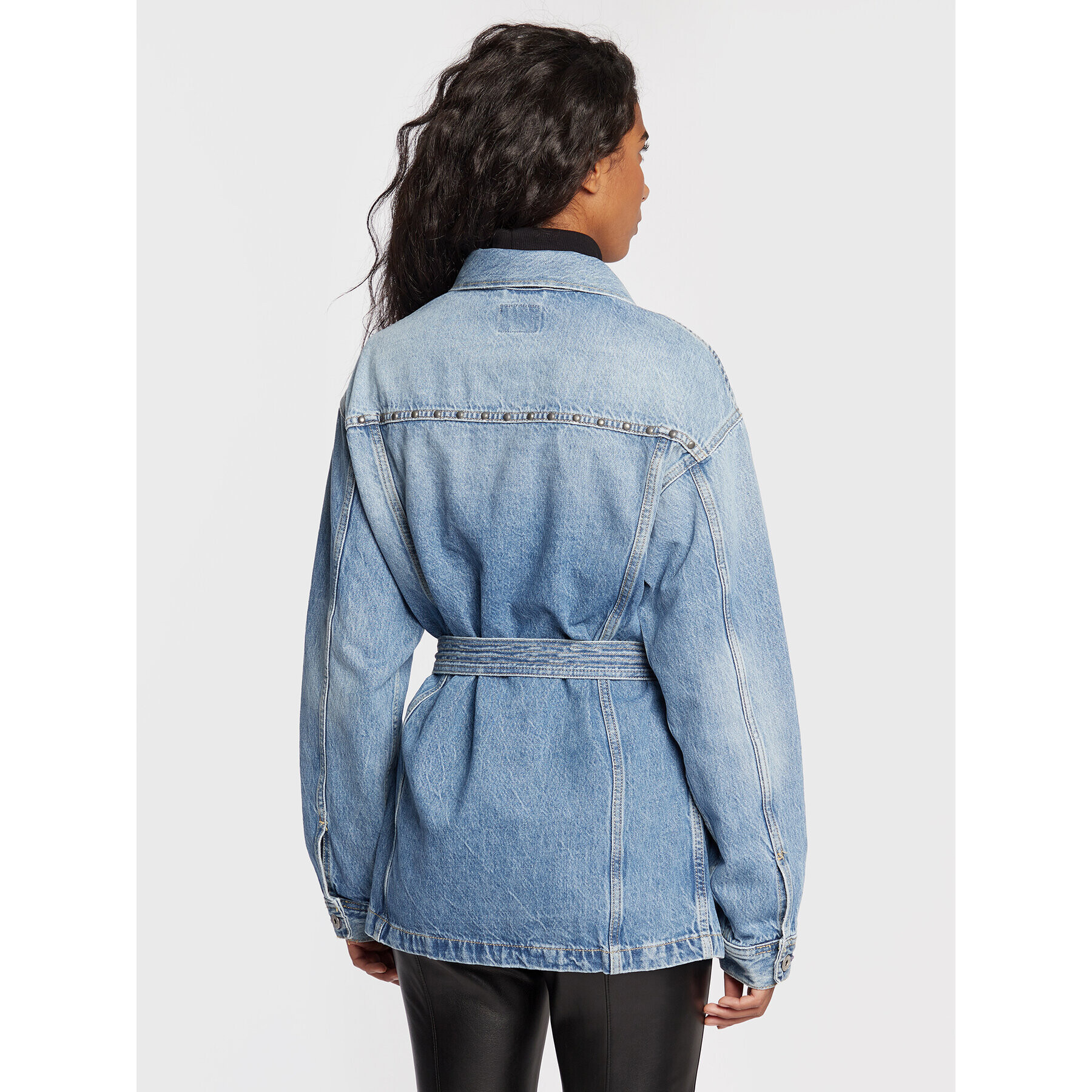 Pepe Jeans Jeans jakna Moira PL402125 Modra Regular Fit - Pepit.si