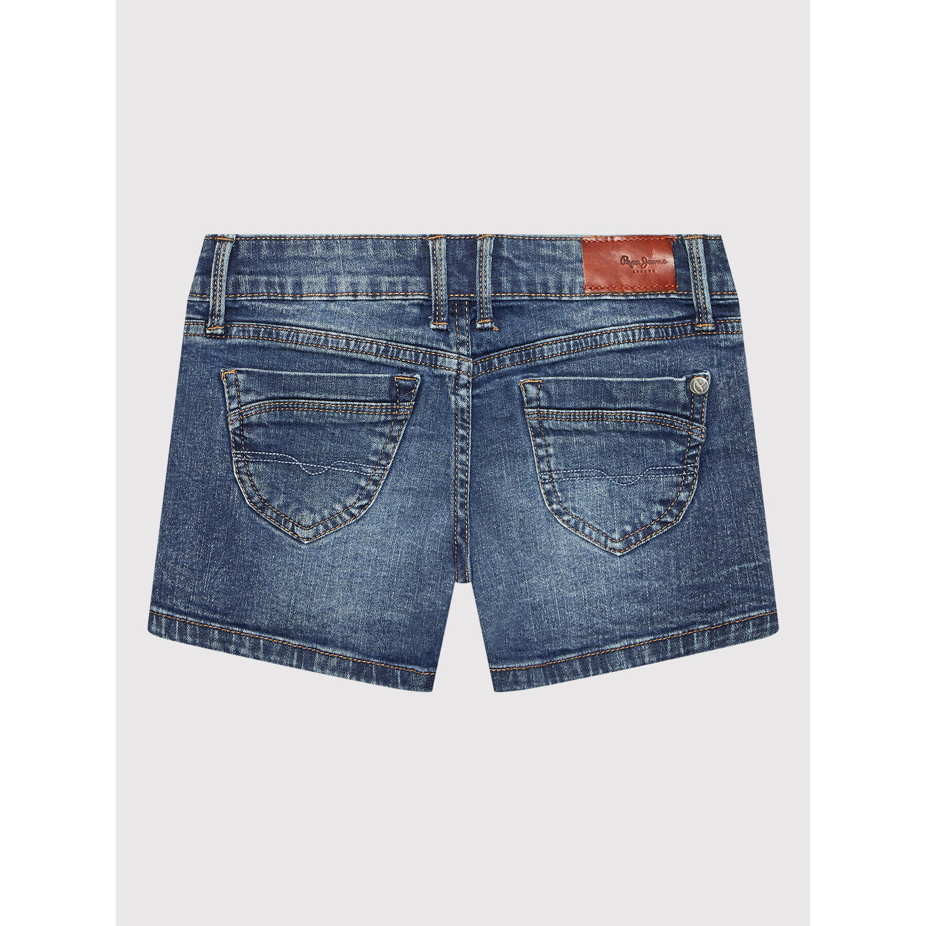 Pepe Jeans Jeans kratke hlače Foxtail PG800782 Mornarsko modra Regular Fit - Pepit.si