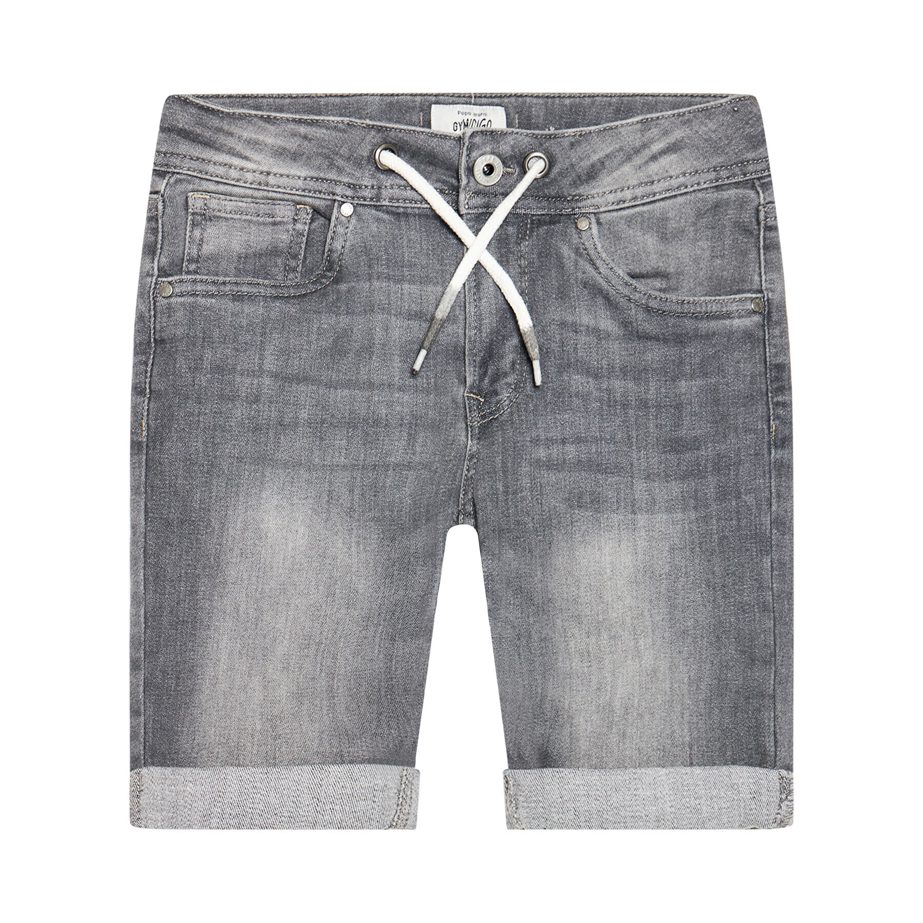 Pepe Jeans Jeans kratke hlače GYMDIGO Joe PB800646 Siva Regular Fit - Pepit.si