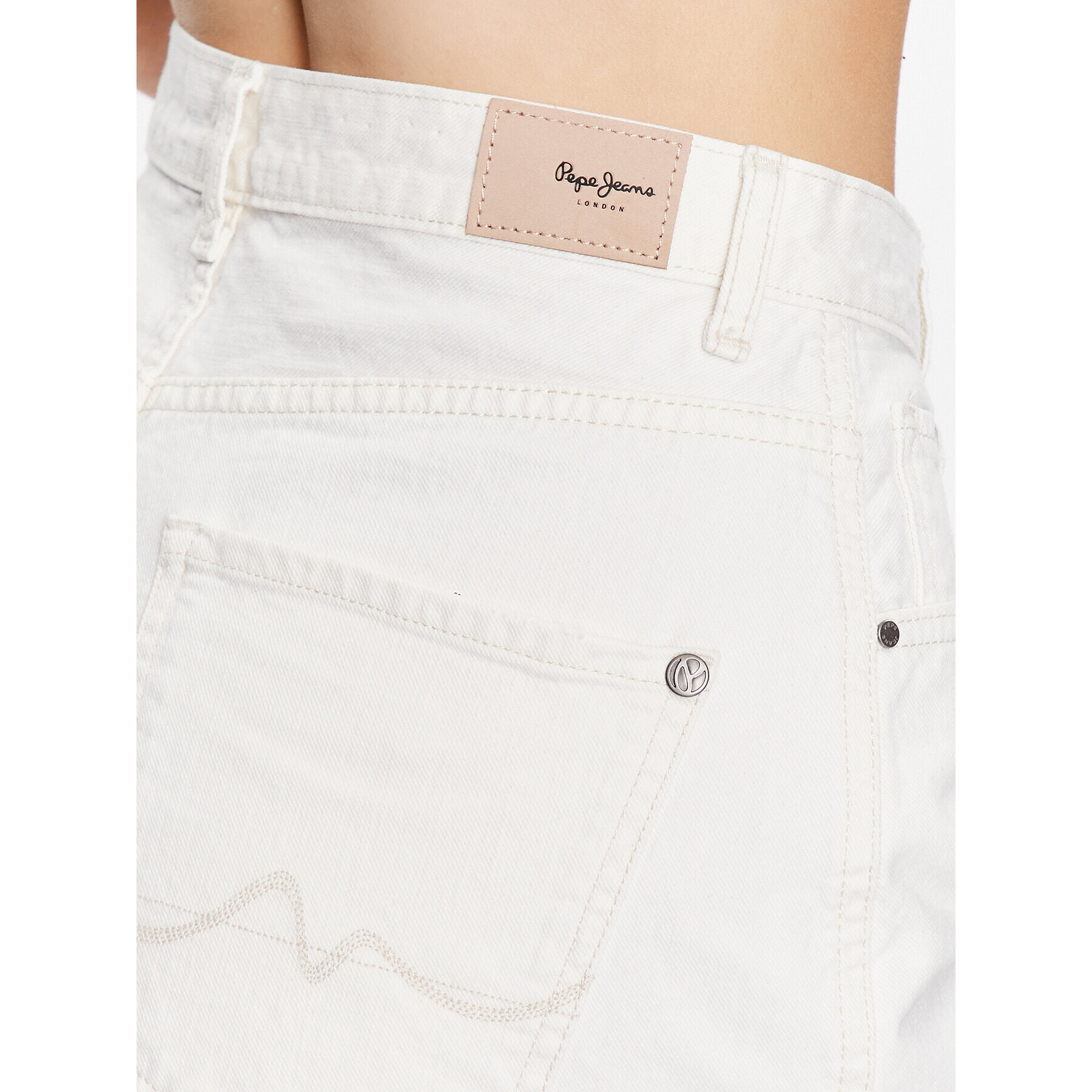 Pepe Jeans Jeans kratke hlače Rachel Short PL801001TB5 Modra Regular Fit - Pepit.si