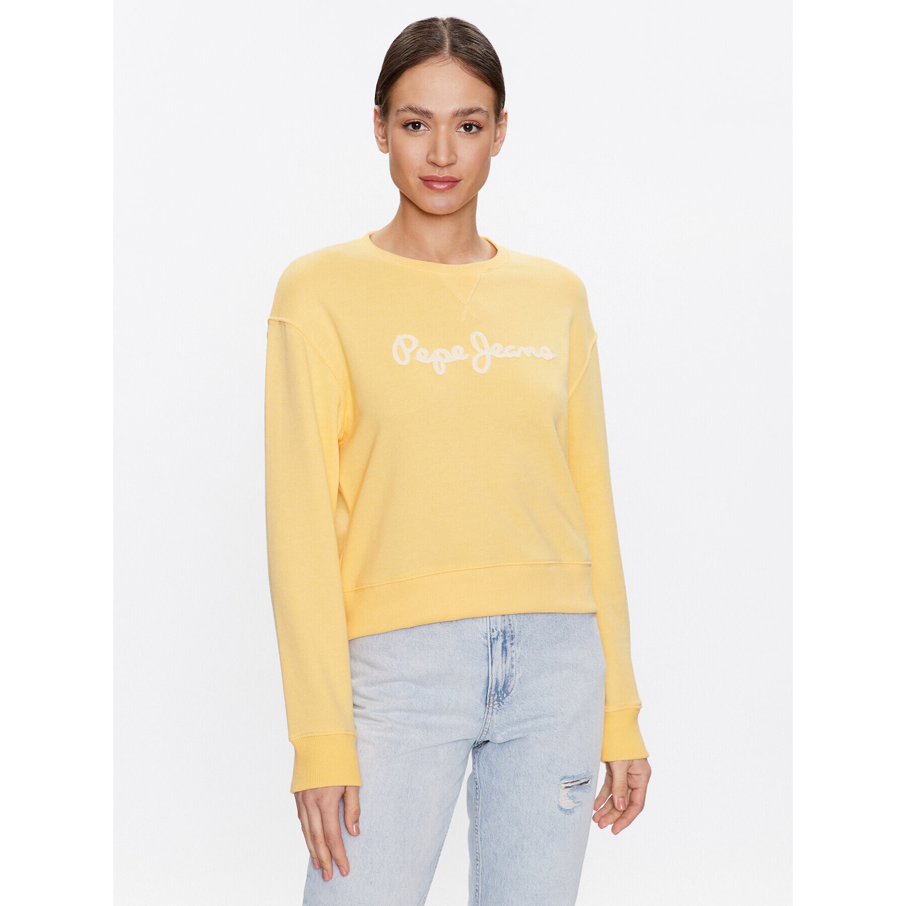 Pepe Jeans Jopa Nanettes PL581347 Rumena Regular Fit - Pepit.si