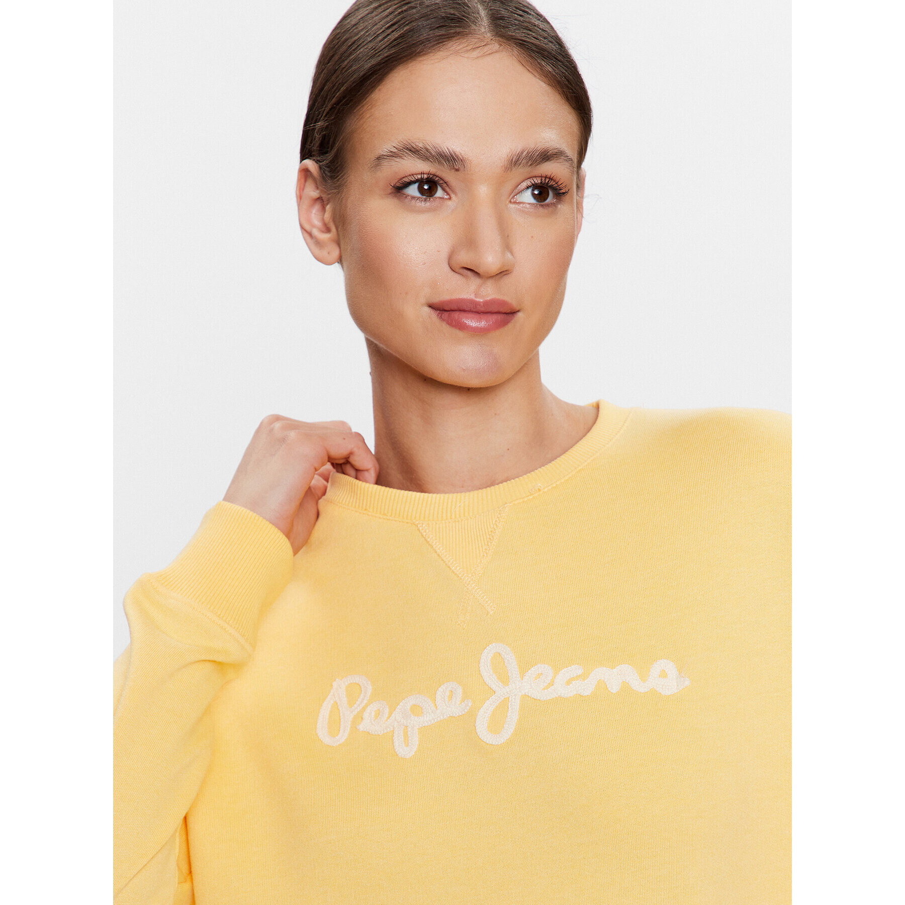 Pepe Jeans Jopa Nanettes PL581347 Rumena Regular Fit - Pepit.si