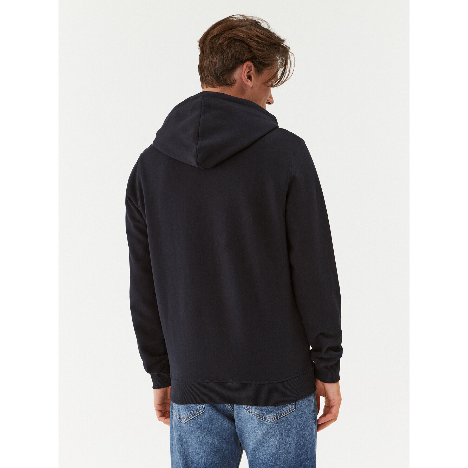 Pepe Jeans Jopa Ryan Hoodie PM582328 Mornarsko modra Regular Fit - Pepit.si