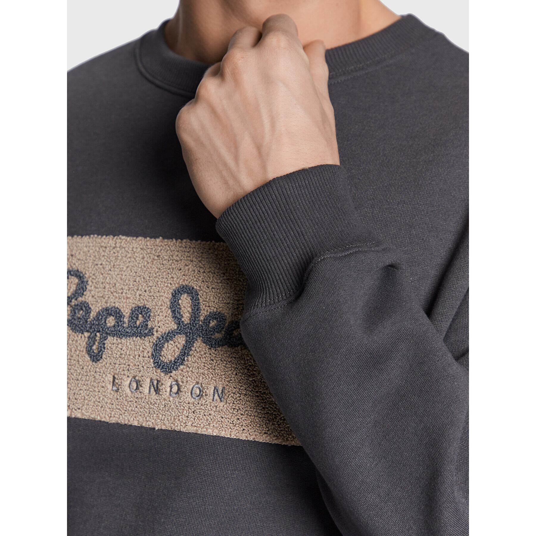 Pepe Jeans Jopa Sean PM582316 Siva Regular Fit - Pepit.si