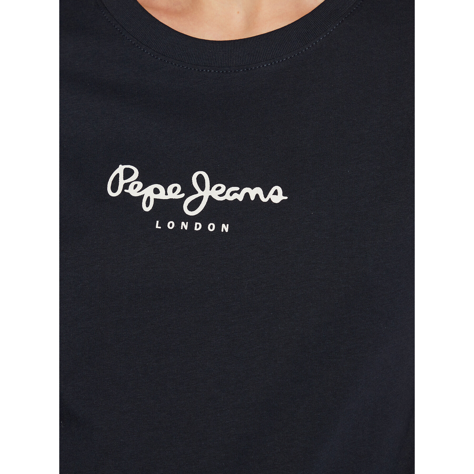 Pepe Jeans Majica Camila PL505292 Mornarsko modra Regular Fit - Pepit.si