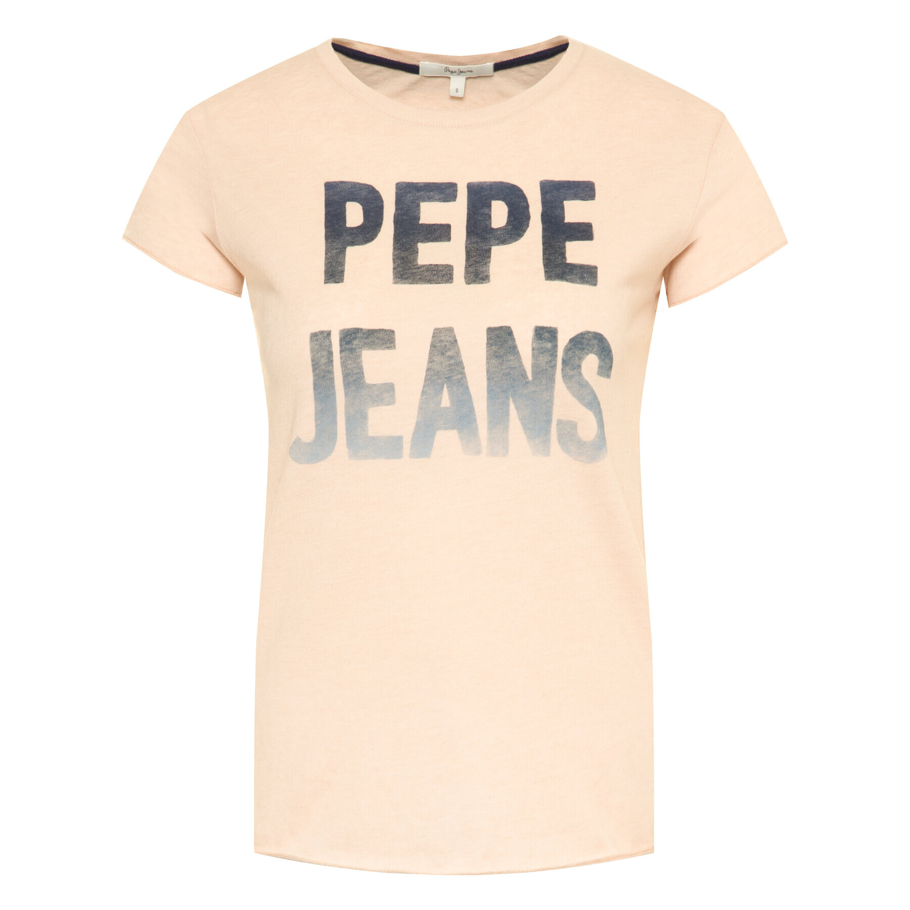 Pepe Jeans Majica Cat PL504442 Bež Regular Fit - Pepit.si