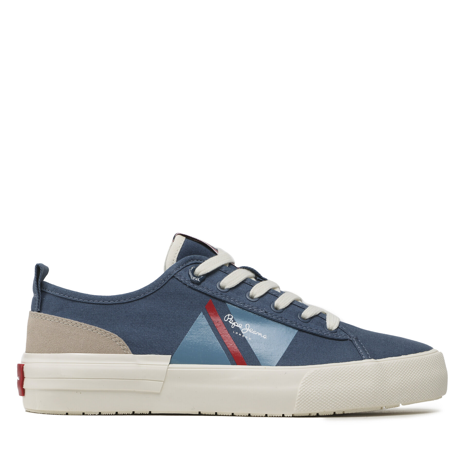 Pepe Jeans Modne superge Allen Flag Color PMS30903 Mornarsko modra - Pepit.si