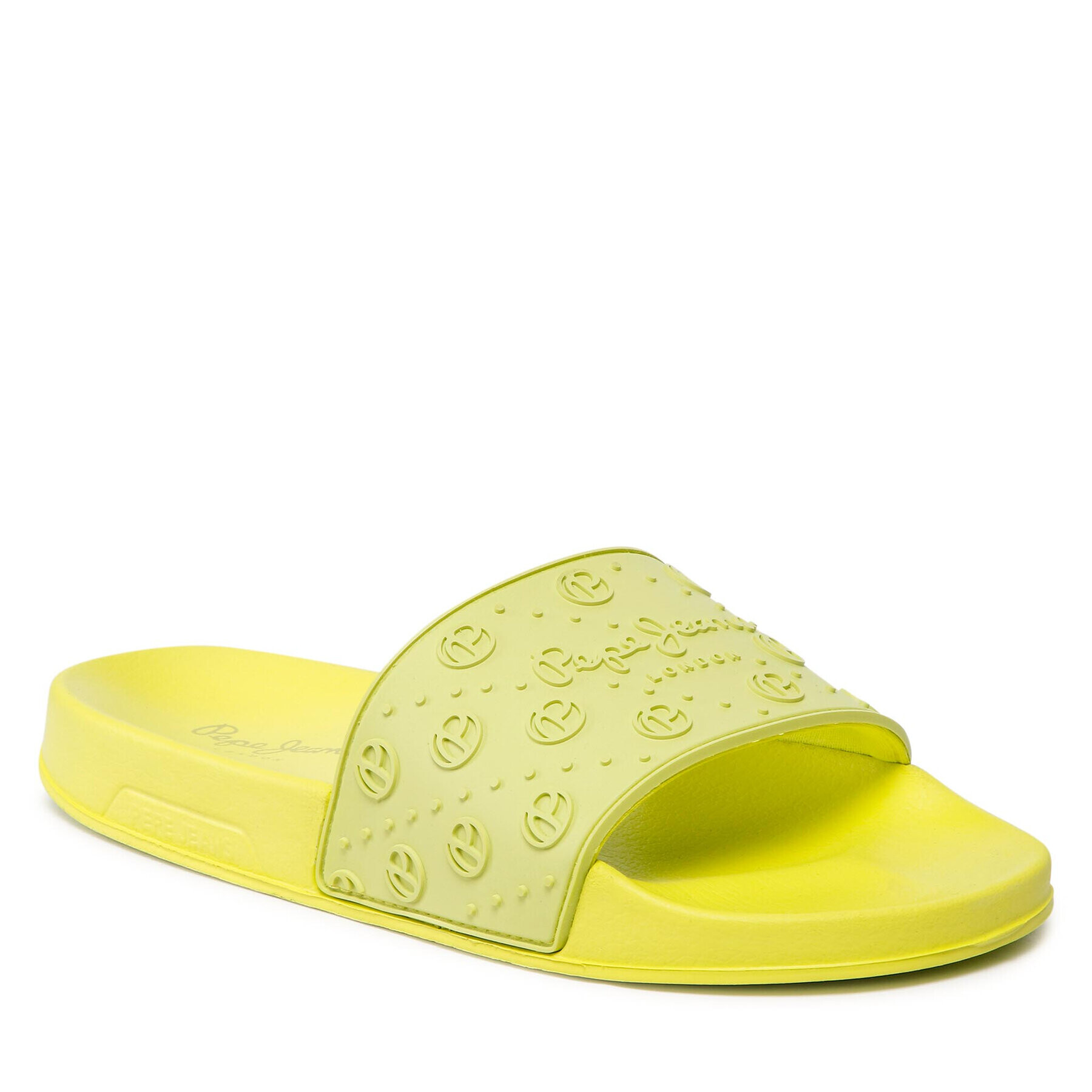 Pepe Jeans Natikači Slider Sport PLS70107 Zelena - Pepit.si