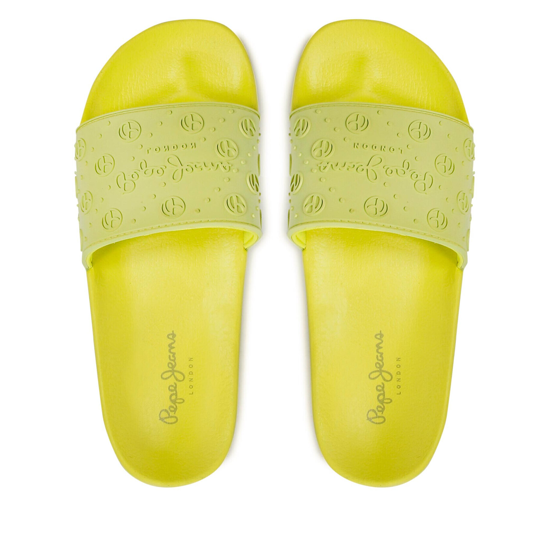 Pepe Jeans Natikači Slider Sport PLS70107 Zelena - Pepit.si