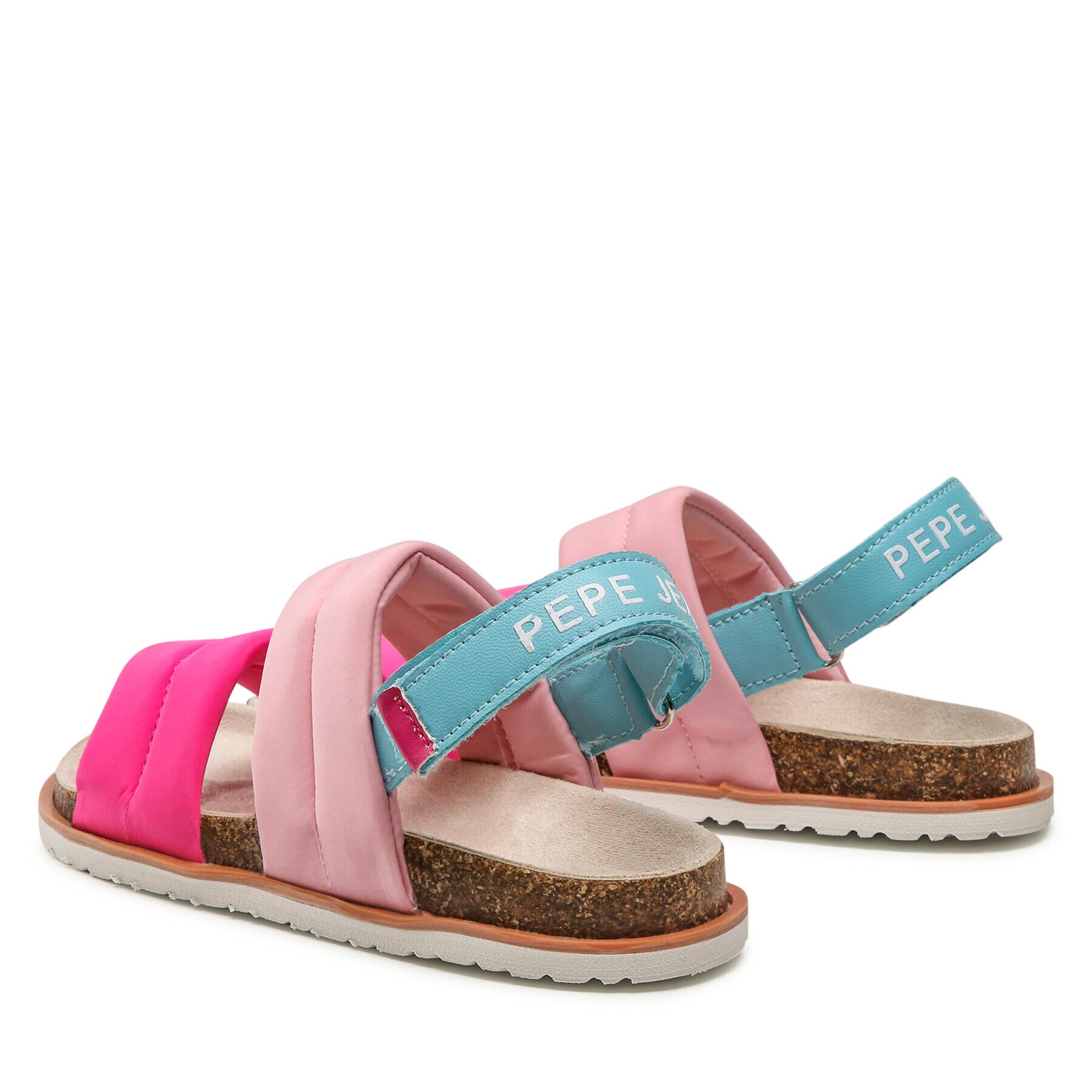 Pepe Jeans Sandali Berlin Girl Padded PGS90180 Roza - Pepit.si