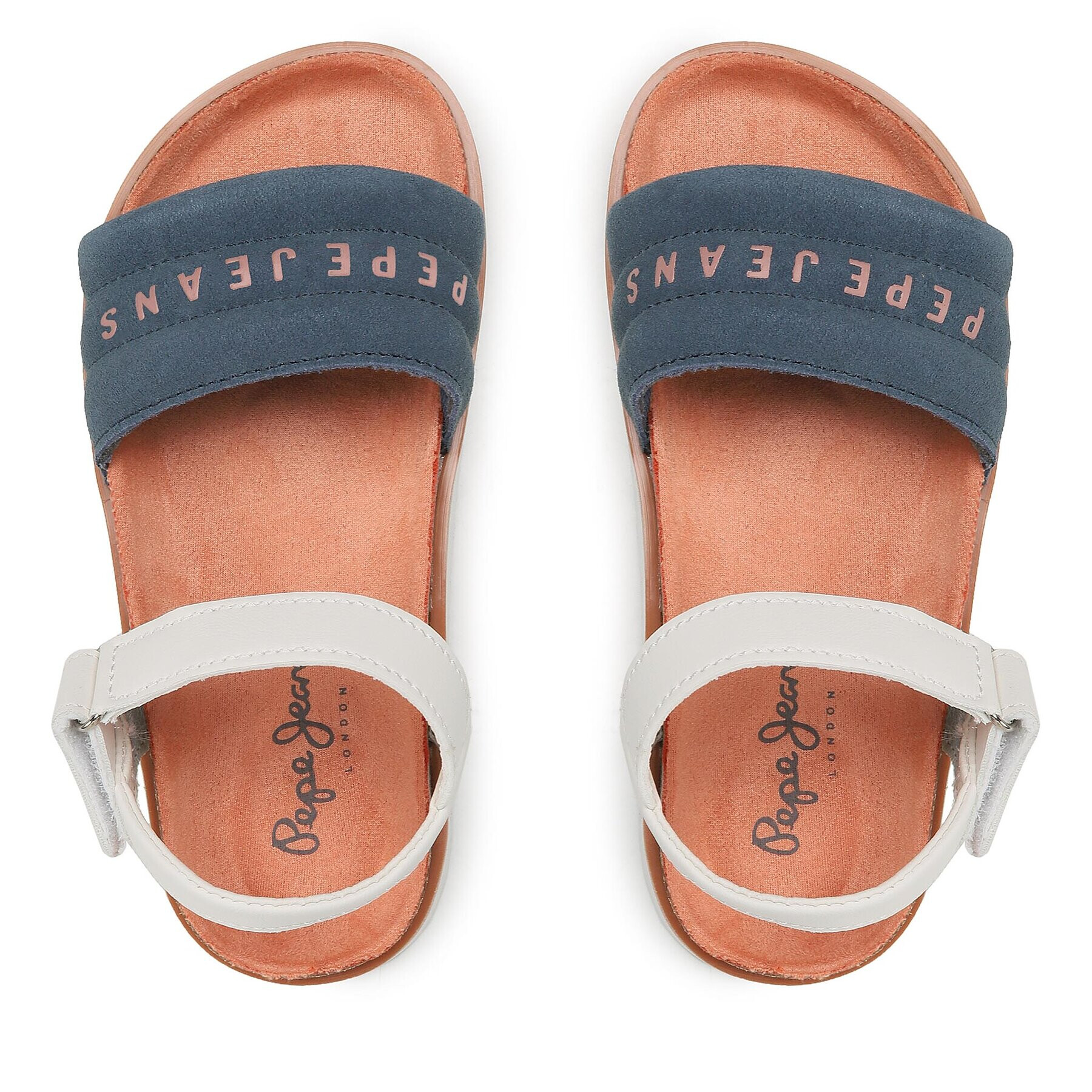 Pepe Jeans Sandali Berlin Park G PGS90195 Modra - Pepit.si