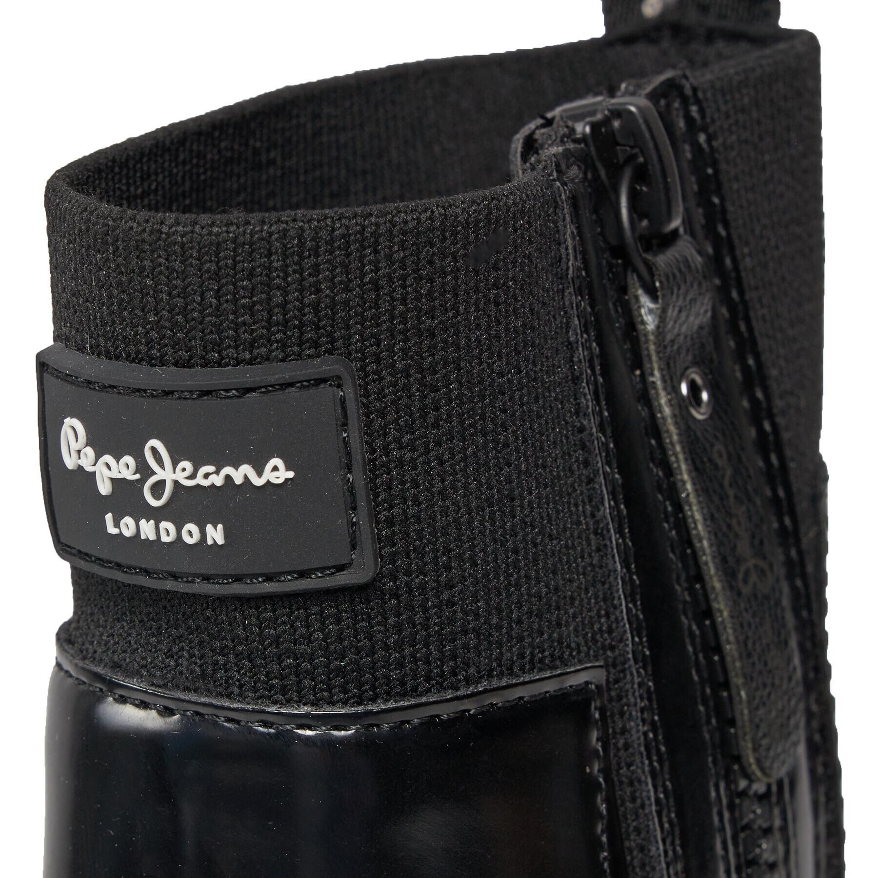 Pepe Jeans Škornji Zip Boots PLS50479 Črna - Pepit.si