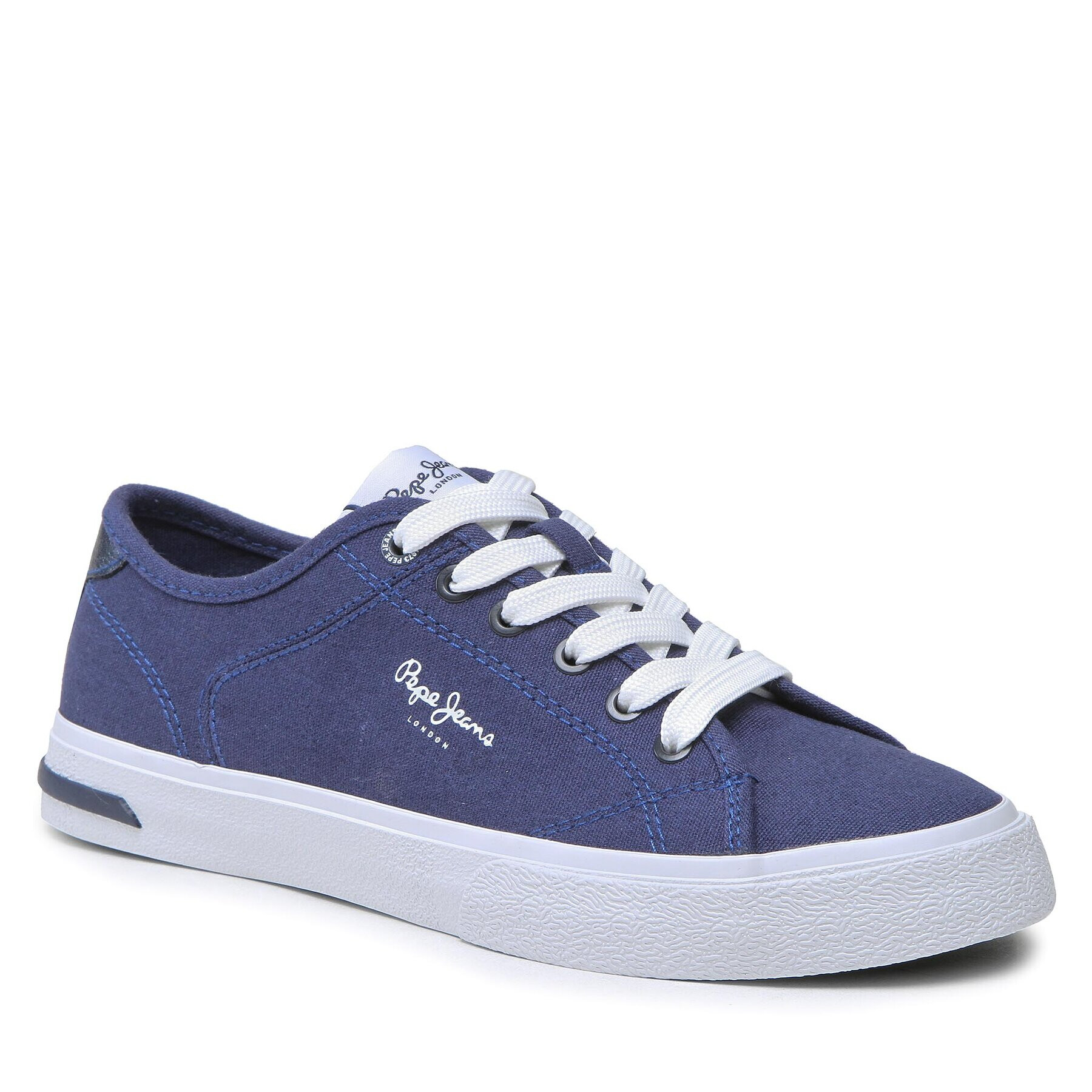 Pepe Jeans Tenis superge Kenton Road W PLS31440 Mornarsko modra - Pepit.si