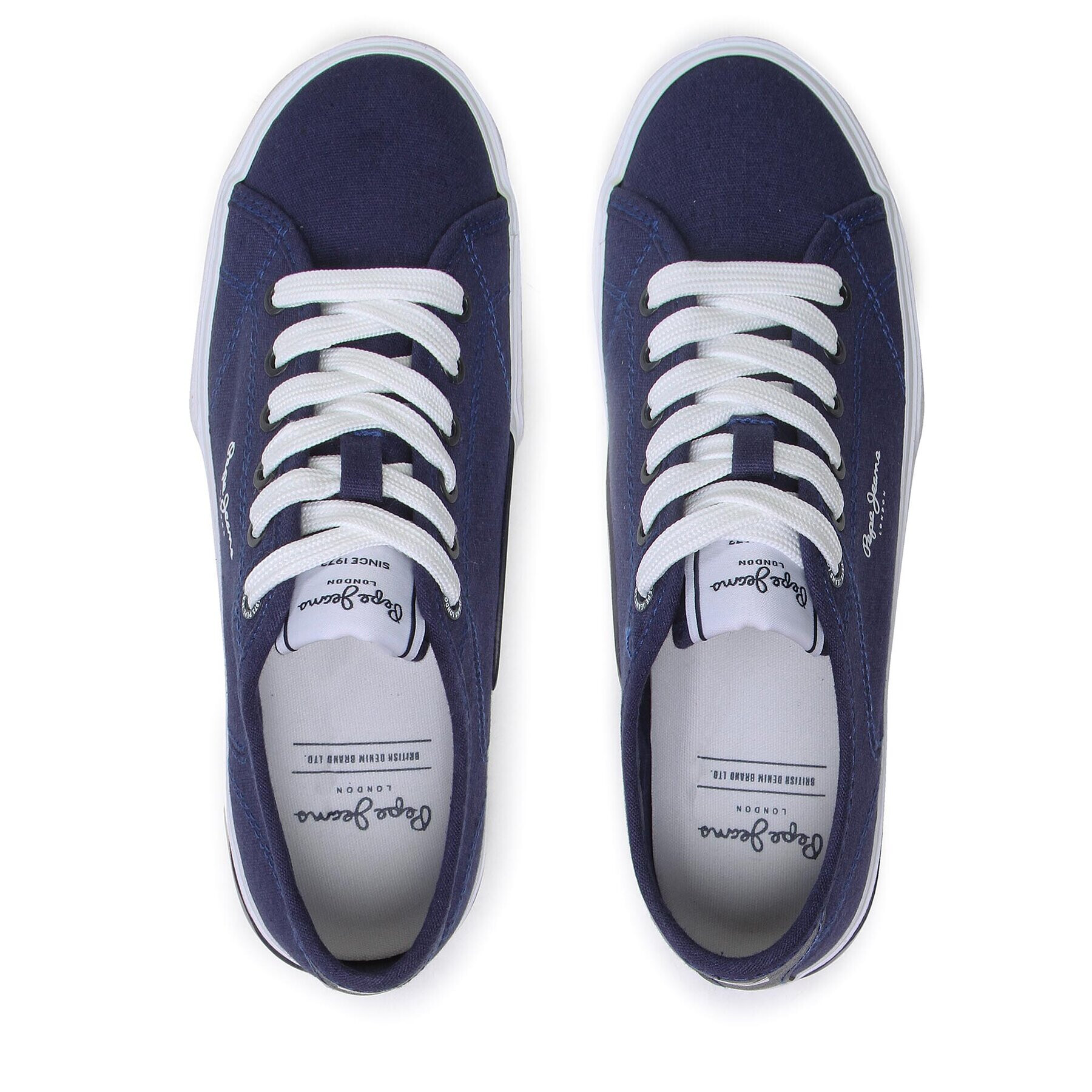 Pepe Jeans Tenis superge Kenton Road W PLS31440 Mornarsko modra - Pepit.si