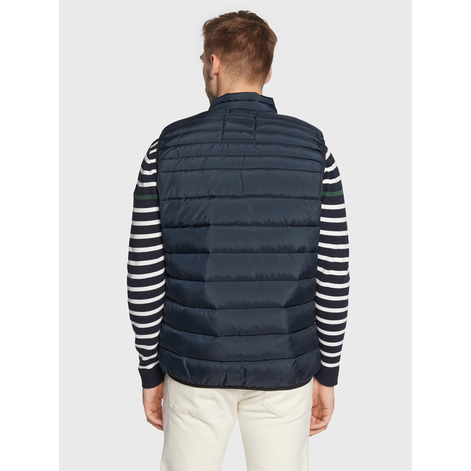 Pepe Jeans Telovnik Jack PM402590 Mornarsko modra Regular Fit - Pepit.si