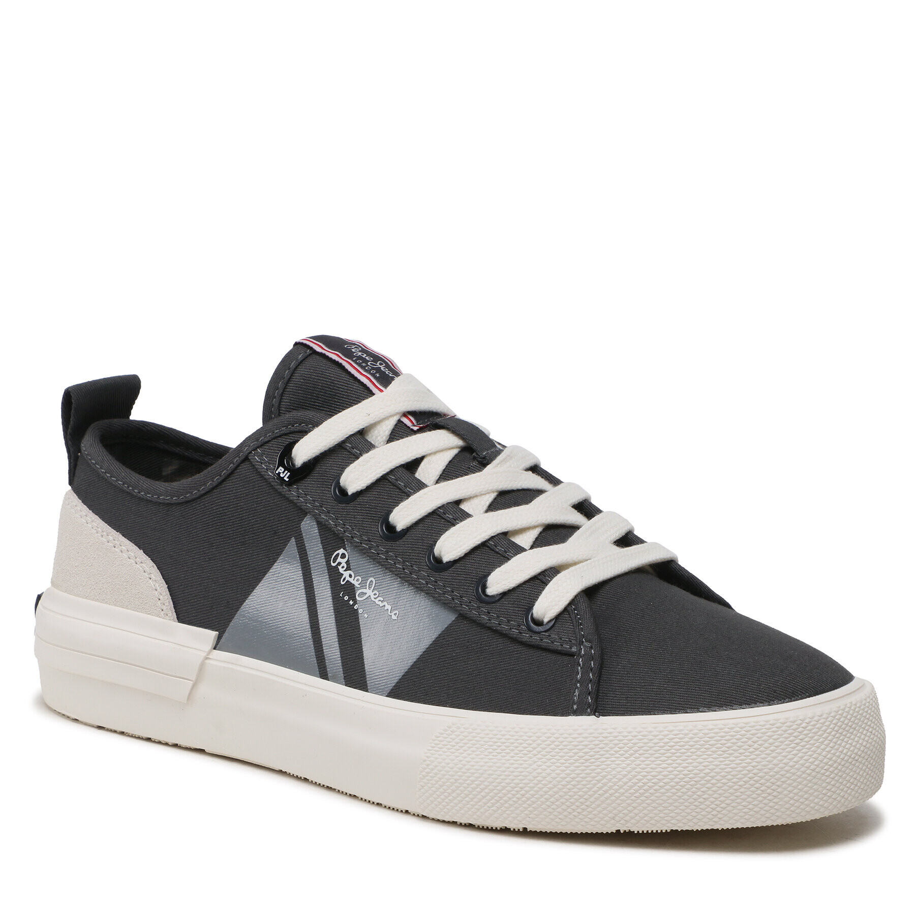 Pepe Jeans Tenis superge Allen Flag Color PMS30903 Črna - Pepit.si