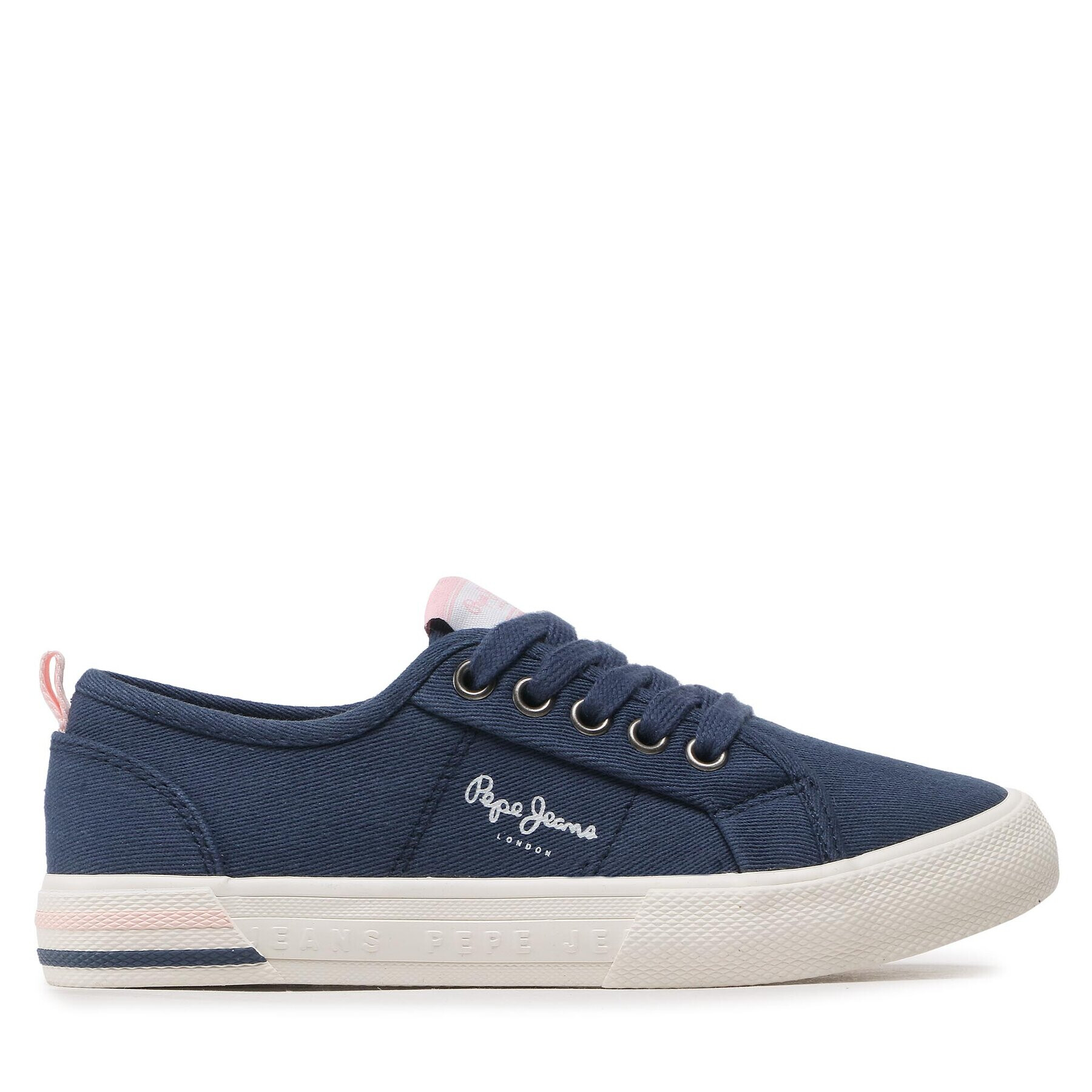 Pepe Jeans Tenis superge Brady Basic G PGS30561 Mornarsko modra - Pepit.si