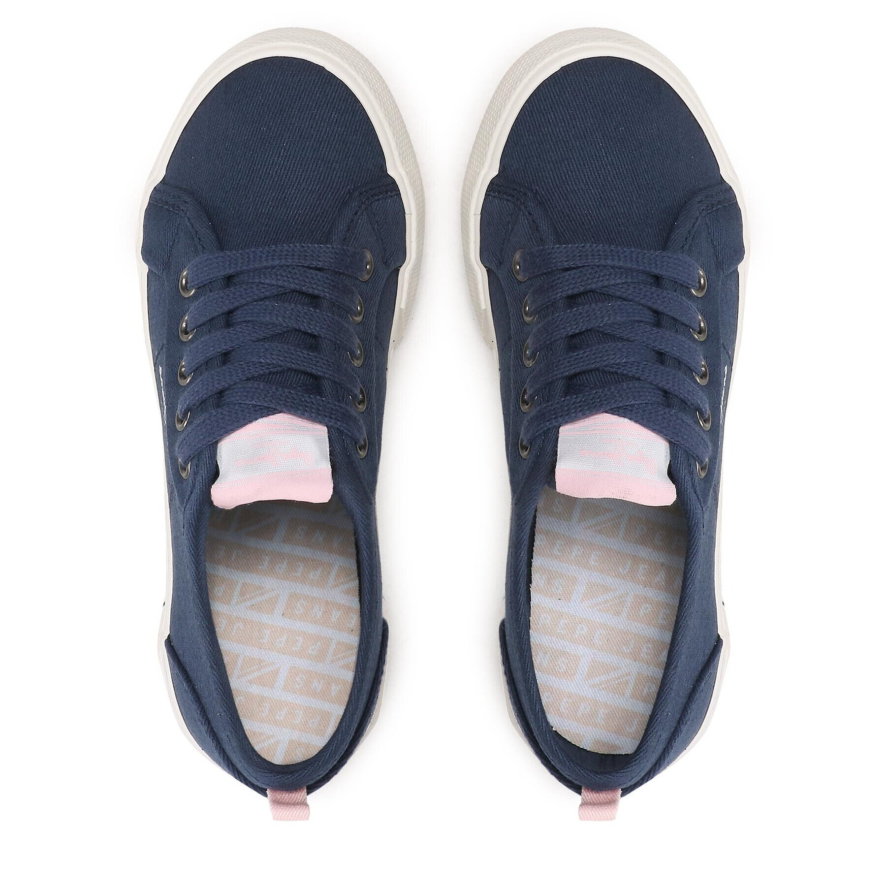 Pepe Jeans Tenis superge Brady Basic G PGS30561 Mornarsko modra - Pepit.si