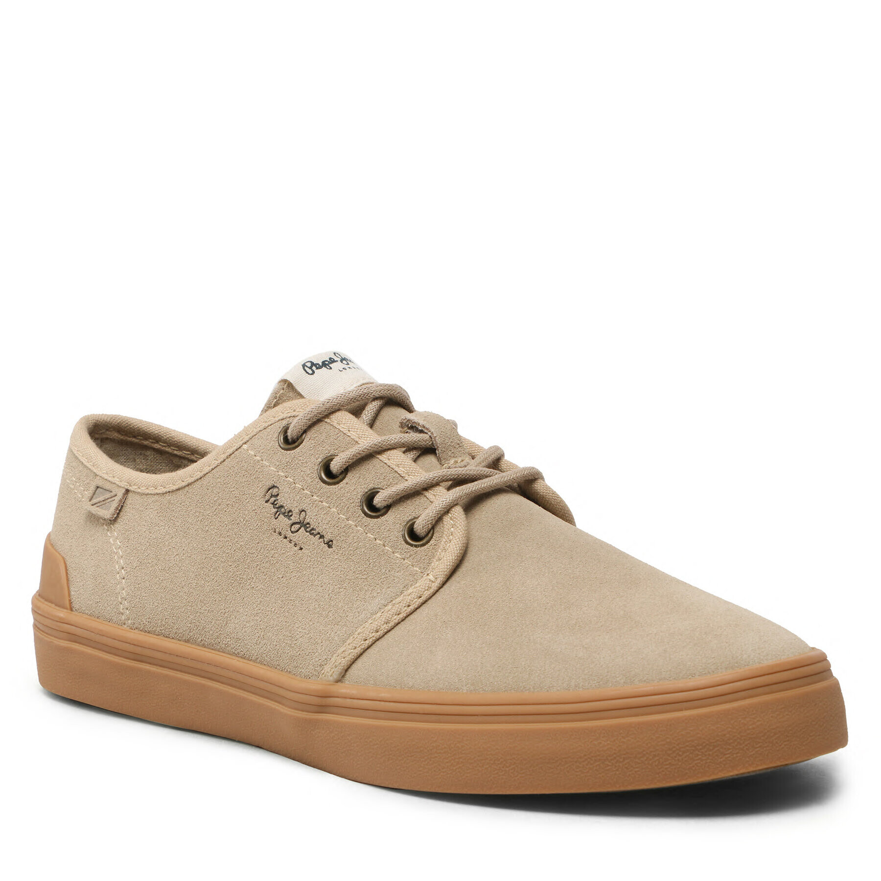 Pepe Jeans Tenis superge Colin Shoe PMS10309 Bež - Pepit.si